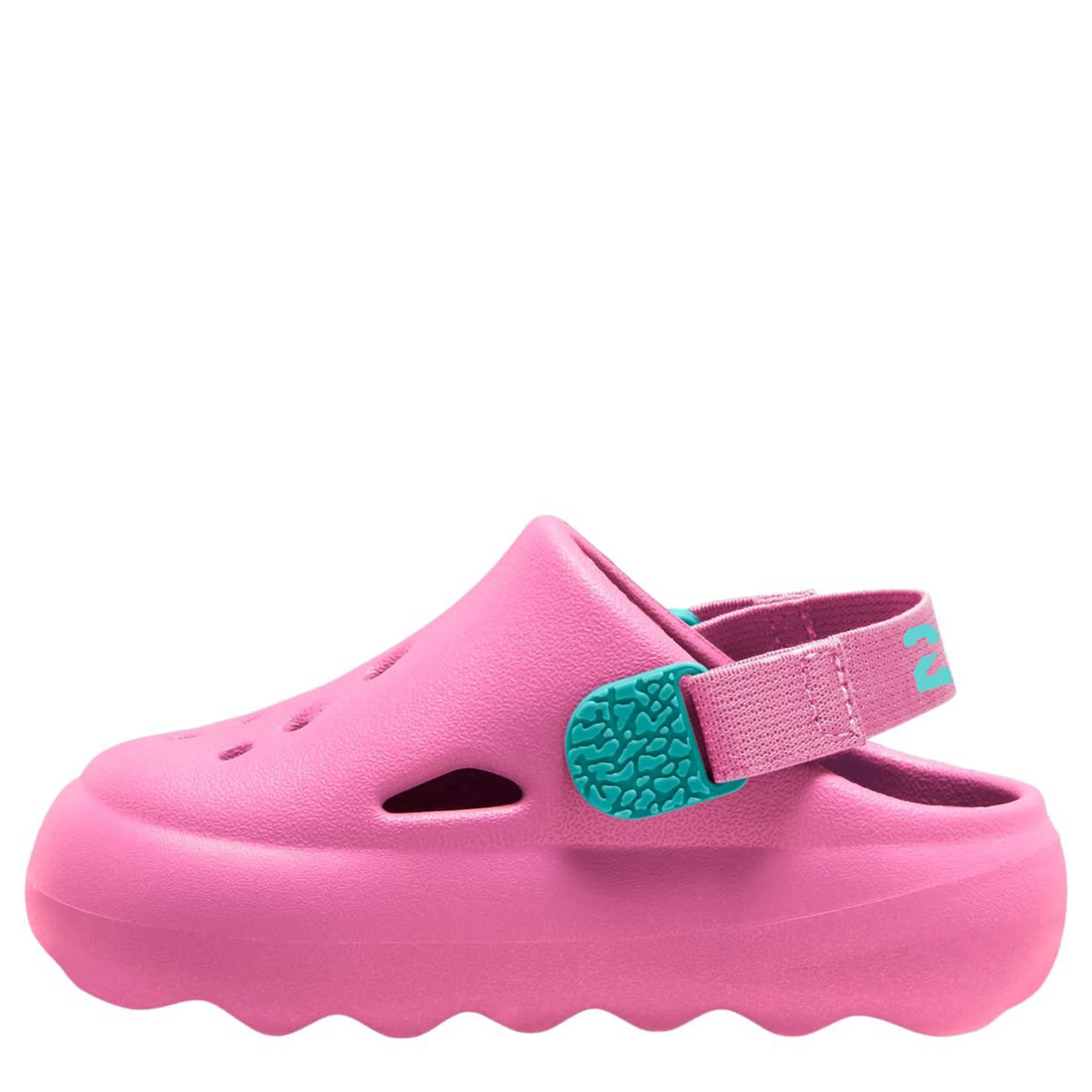 JORDAN-GIRLS LITTLE KID HYDRIP SANDAL-PINK & TURQUOISE