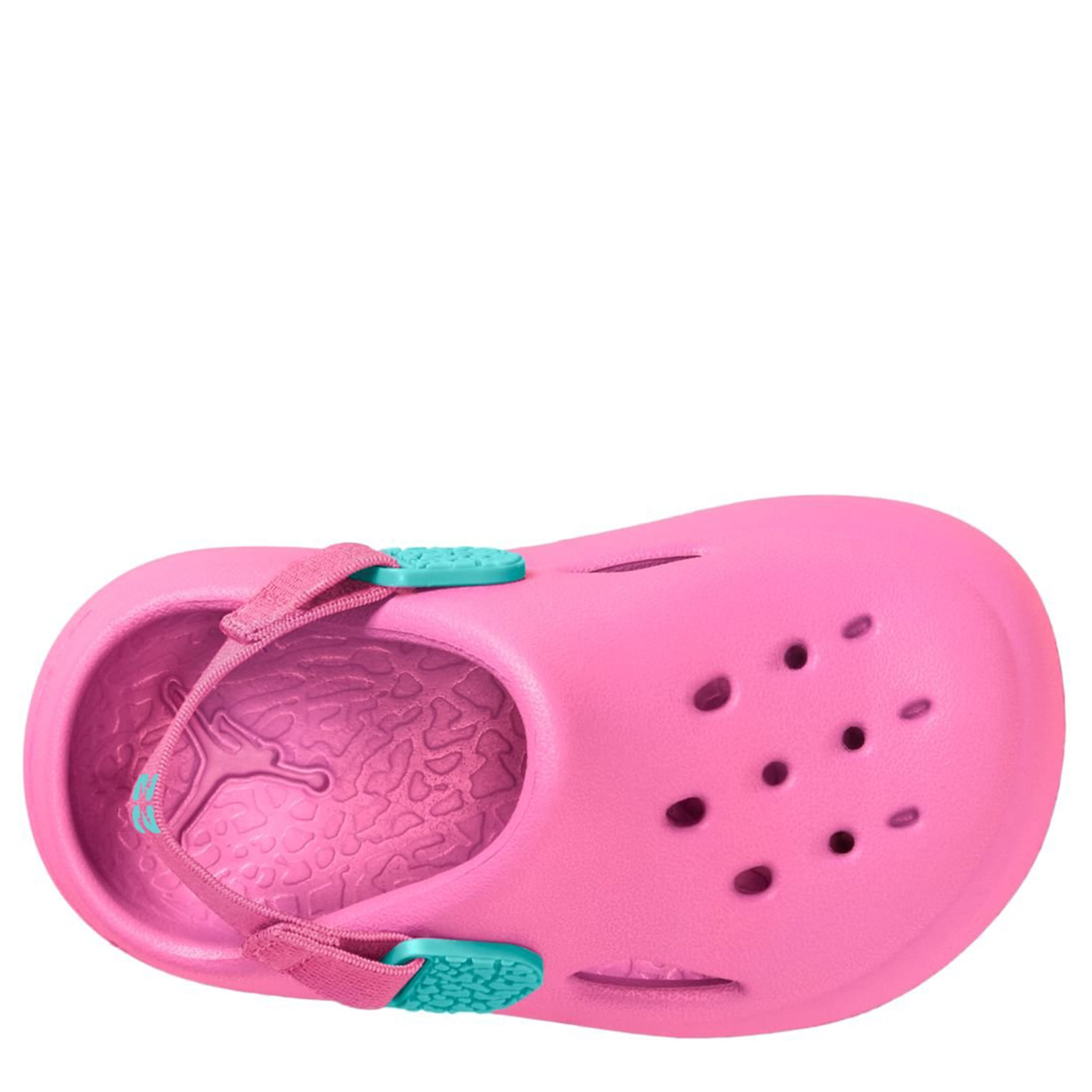 JORDAN-GIRLS LITTLE KID HYDRIP SANDAL-PINK & TURQUOISE