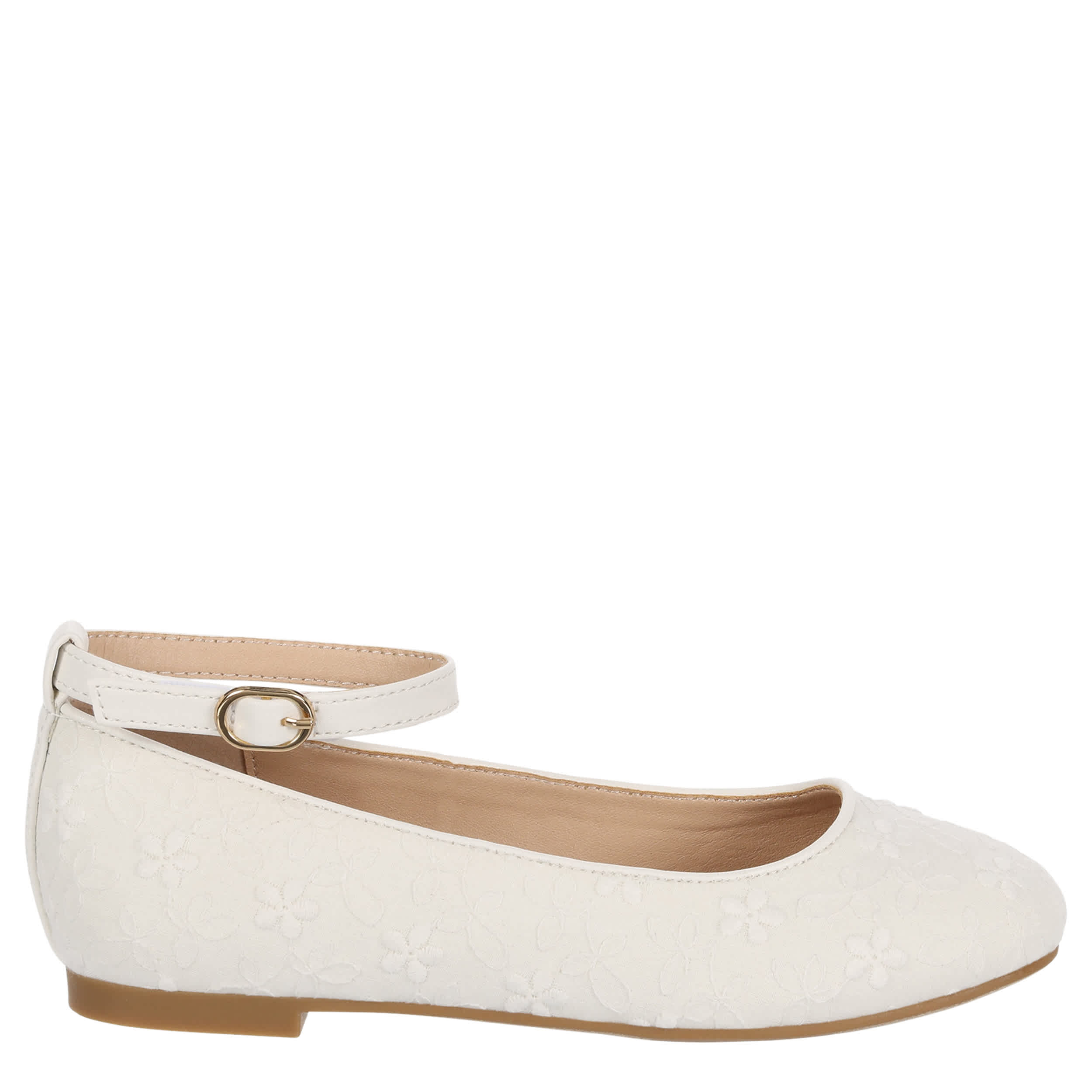 CUPCAKE COUTURE-GIRLS LITTLE-BIG KID ANYA FLAT-WHITE & 
