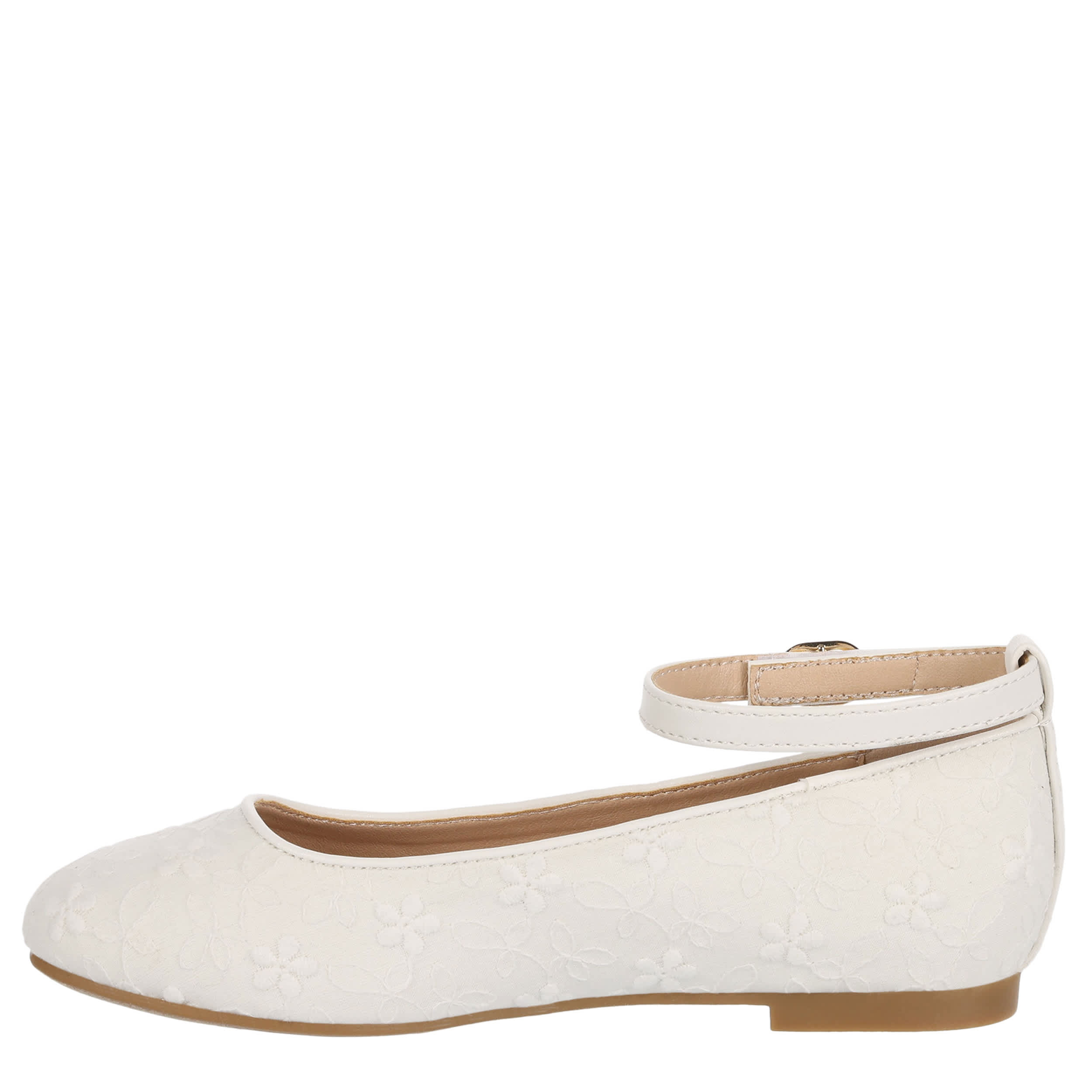 CUPCAKE COUTURE-GIRLS LITTLE-BIG KID ANYA FLAT-WHITE & 