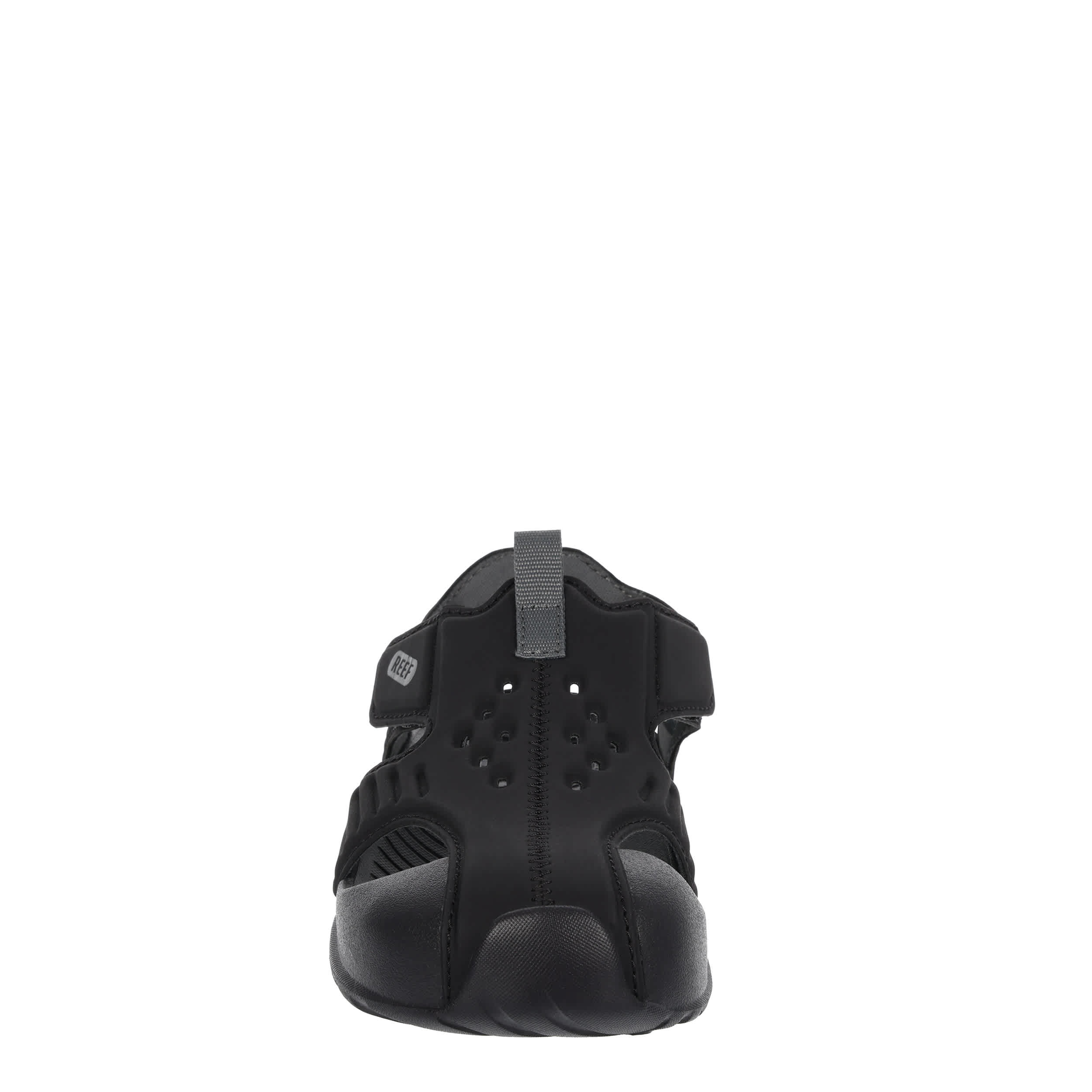 REEF-BOYS TODDLER-LITTLE KID  SURF SPRAY SANDAL-BLACK & 