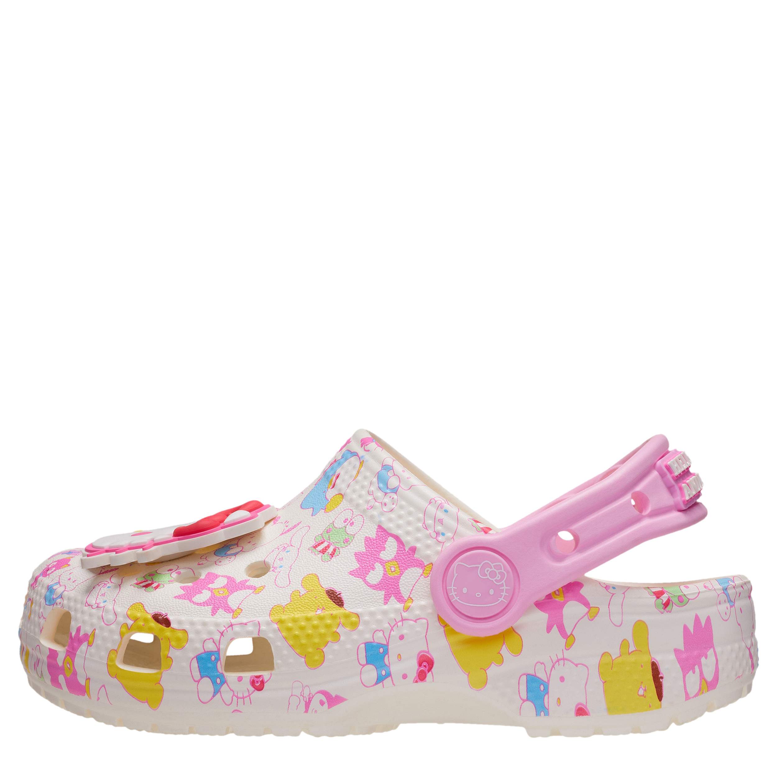 CROCS-GIRLS TODDLER CLASSIC HELLO KITTY CLOG-MULTICOLOR & MULTICOLOR