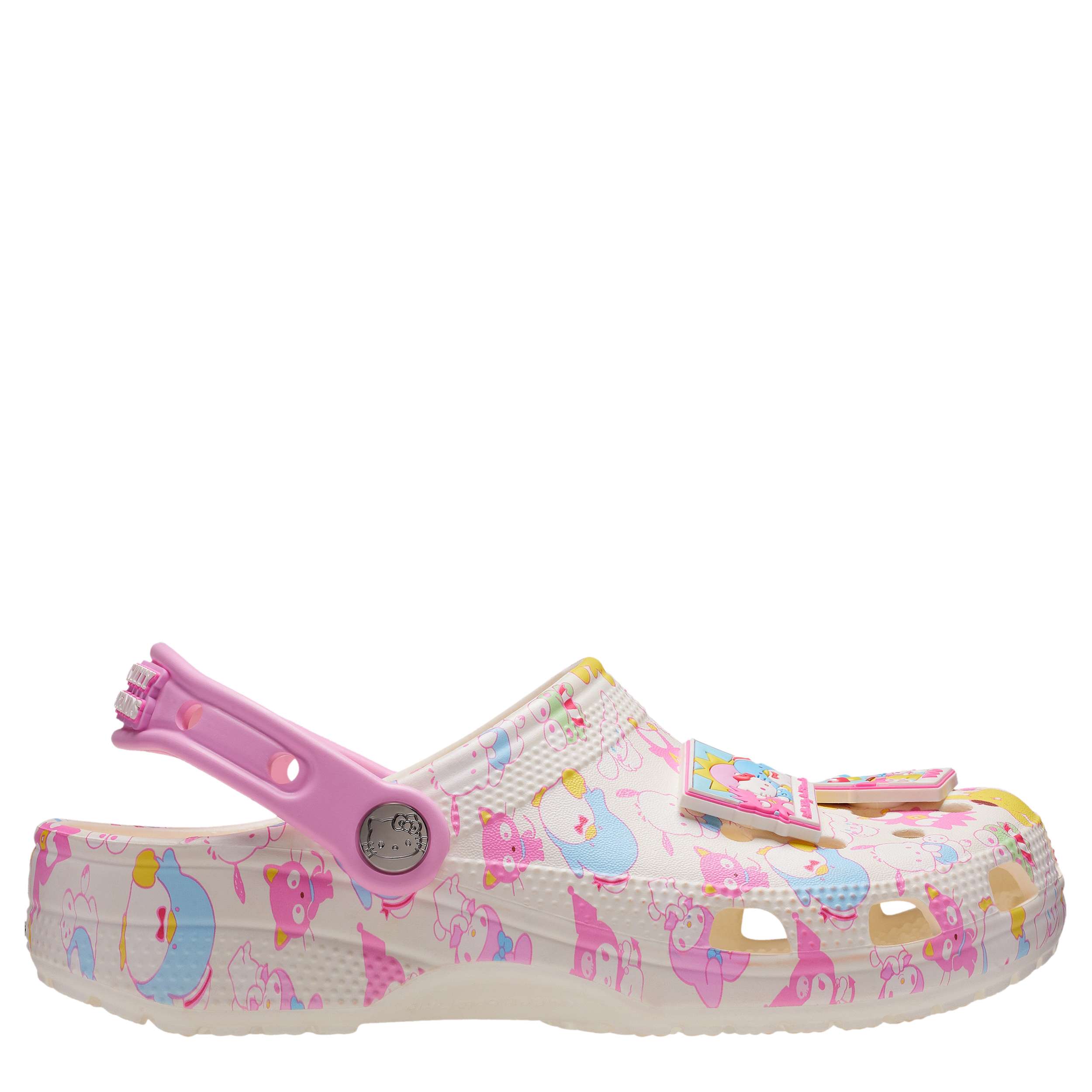 CROCS-GIRLS LITTLE-BIG KID HELLO KITTY CLASSIC CLOG-MULTICOLOR & MULTICOLOR
