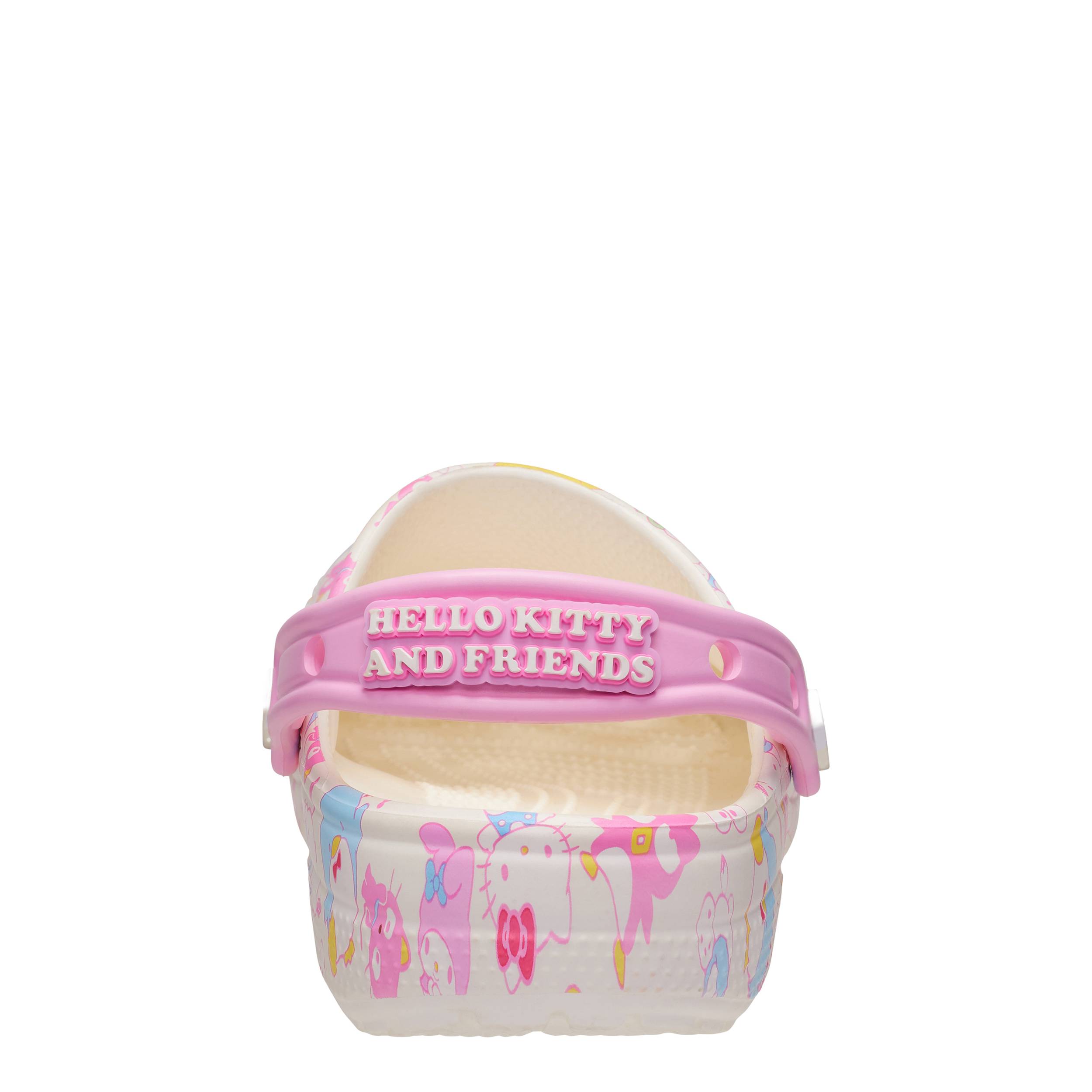 CROCS-GIRLS LITTLE-BIG KID HELLO KITTY CLASSIC CLOG-MULTICOLOR & MULTICOLOR