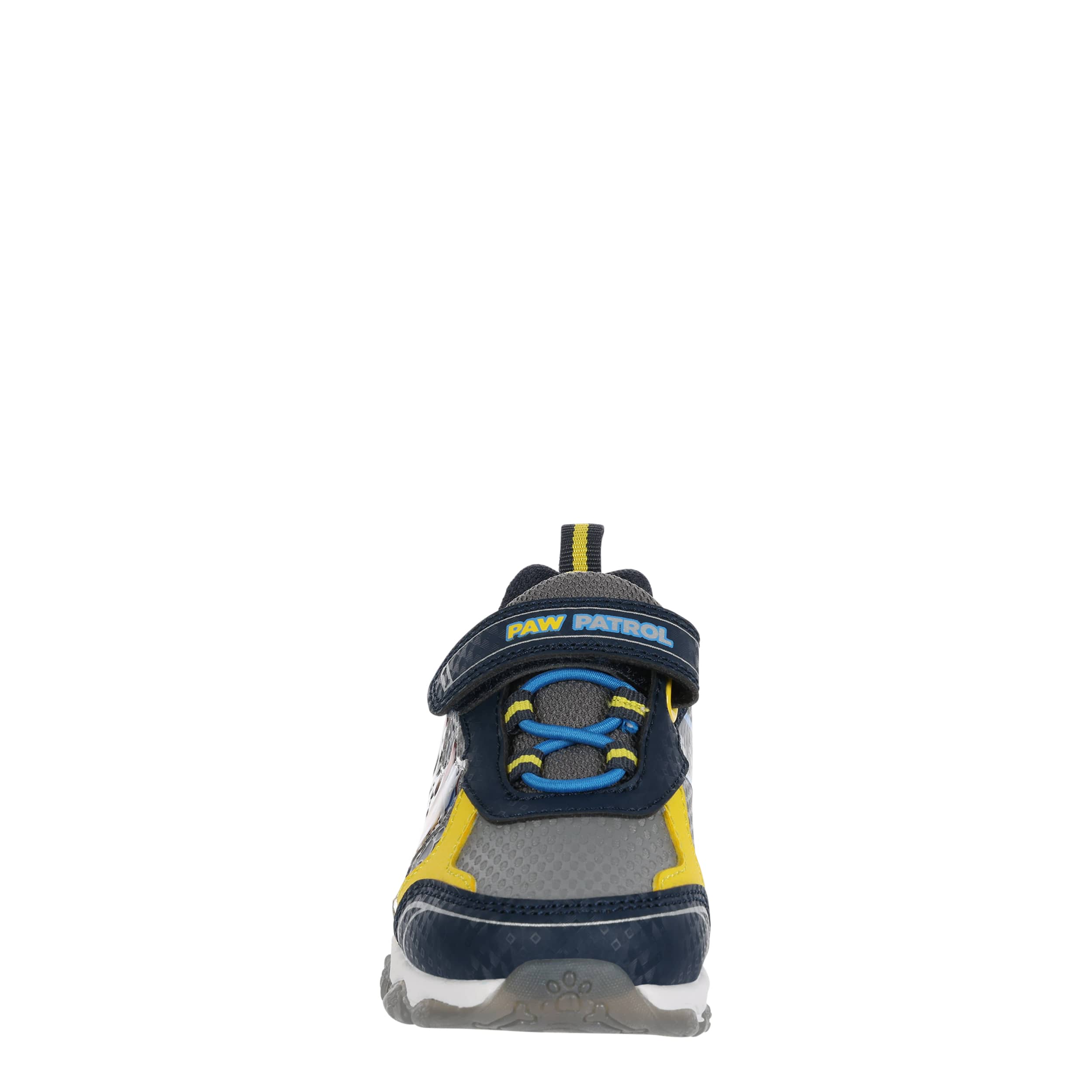 NICKELODEON-BOYS TODDLER-LITTLE KID PAW PATROL LIGHT UP SNEAKER-BLUE & GREY