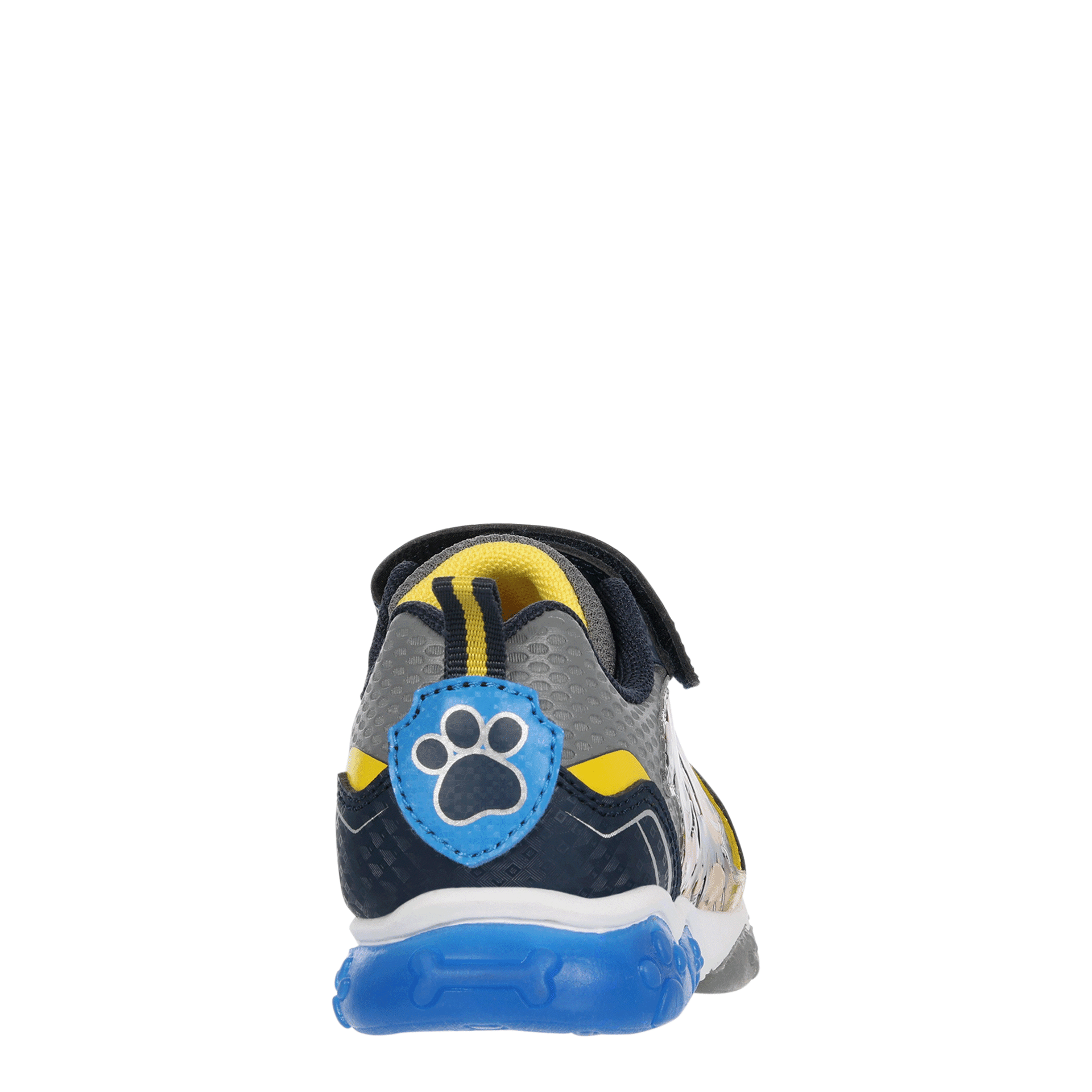 NICKELODEON-BOYS TODDLER-LITTLE KID PAW PATROL LIGHT UP SNEAKER-BLUE & GREY