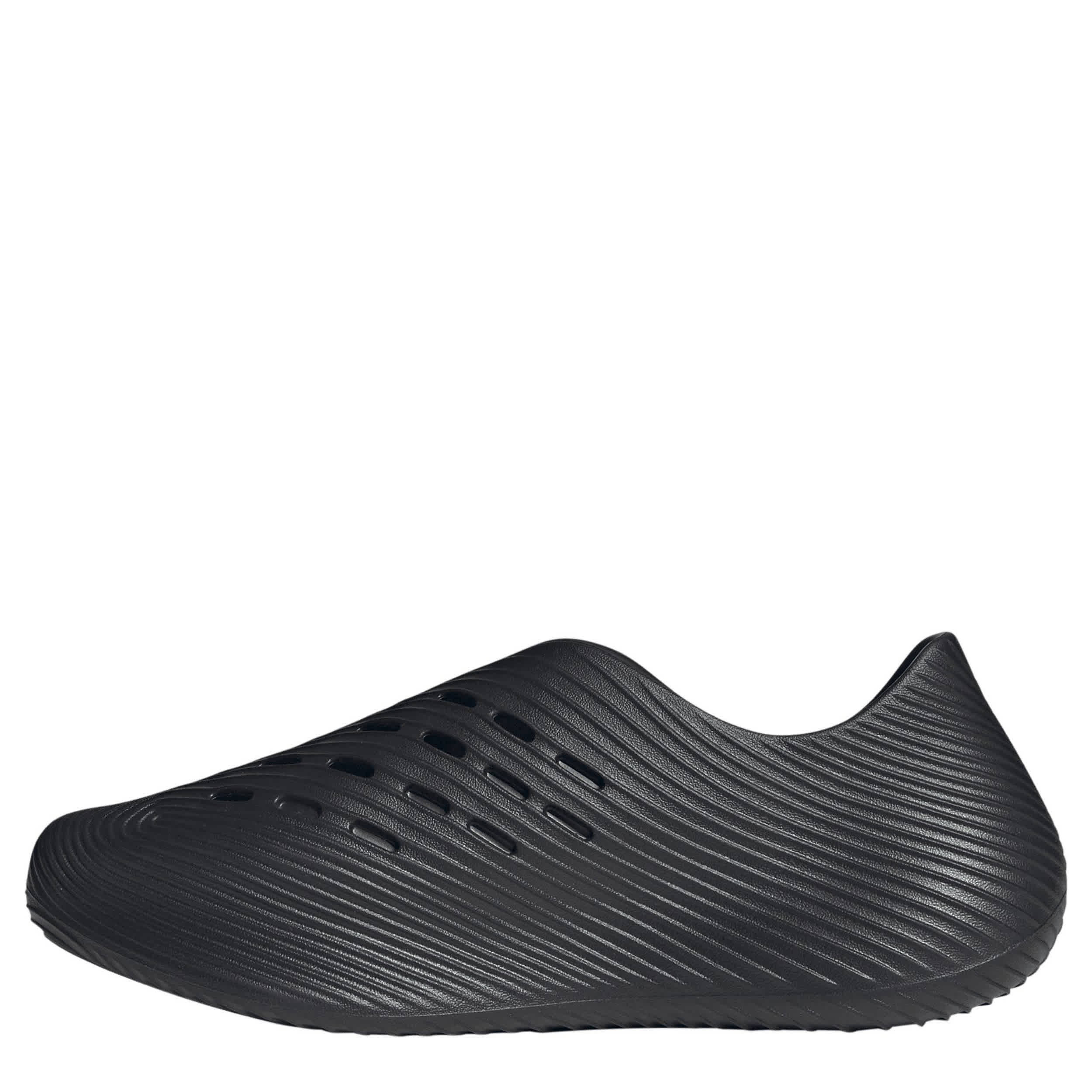 ADIDAS-BOYS LITTLE-BIG KID PURE CHILL SLIP ON-BLACK & BLACK