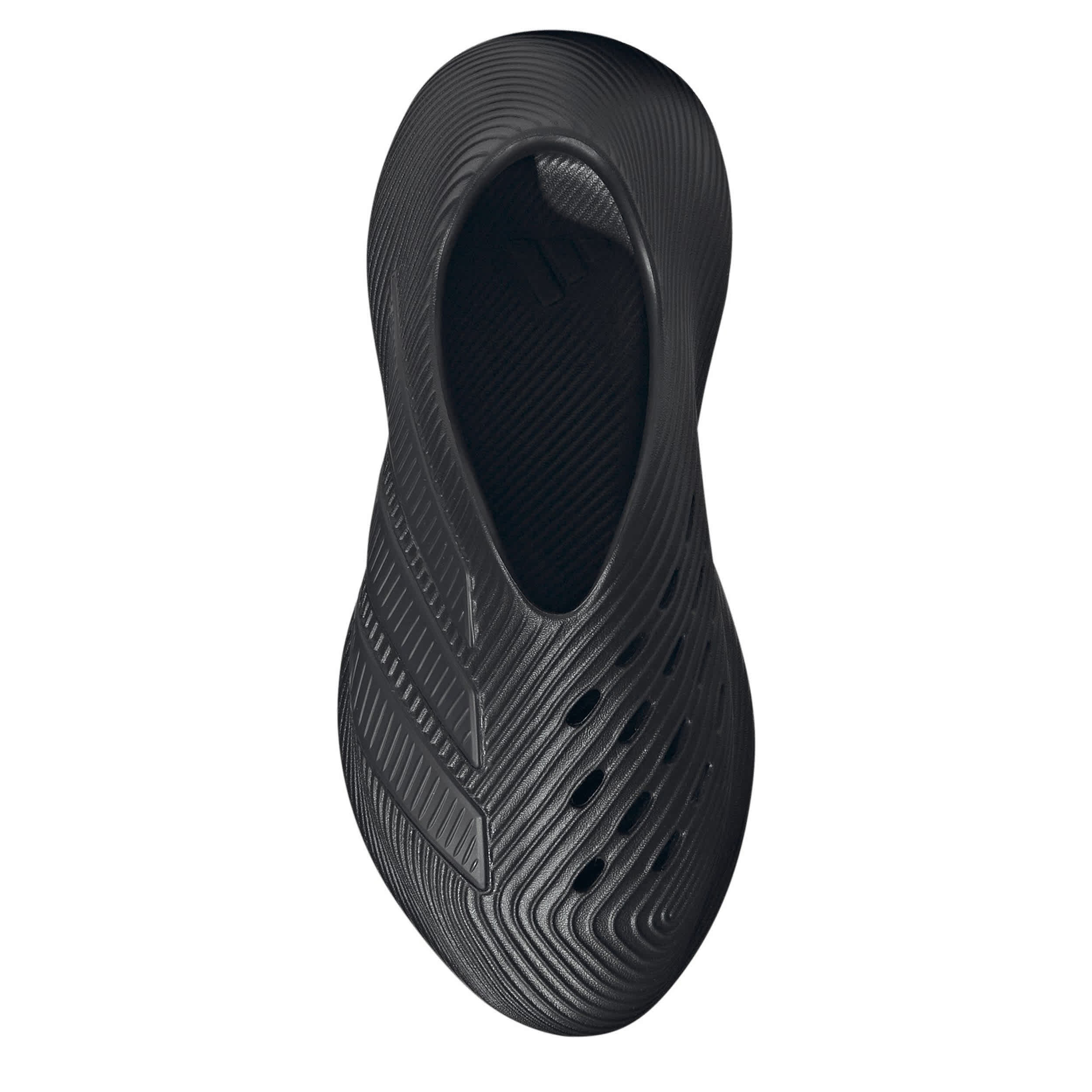 ADIDAS-BOYS LITTLE-BIG KID PURE CHILL SLIP ON-BLACK & BLACK