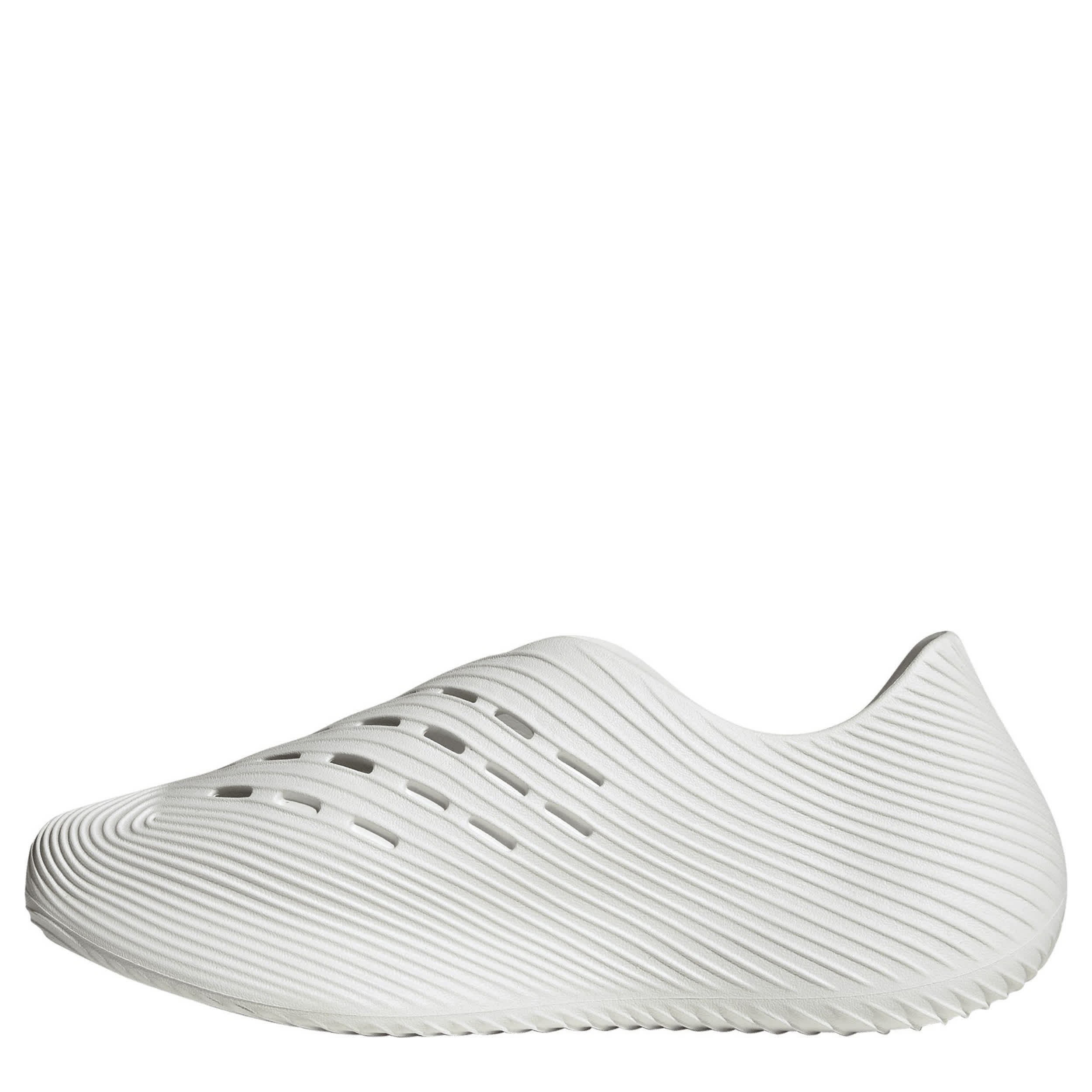 ADIDAS-BOYS LITTLE-BIG KID PURE CHILL SLIP ON-WHITE & BLACK