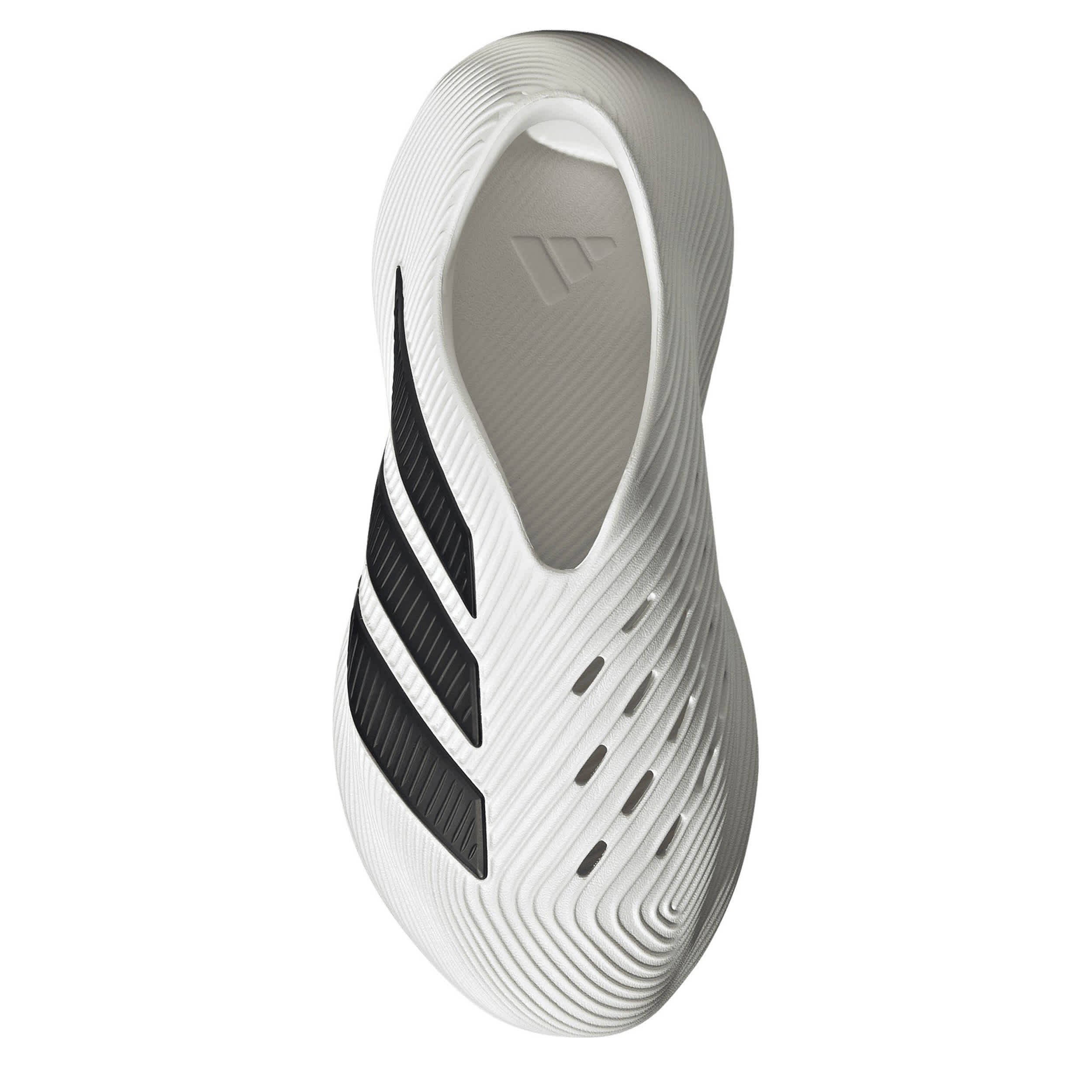 ADIDAS-BOYS LITTLE-BIG KID PURE CHILL SLIP ON-WHITE & BLACK