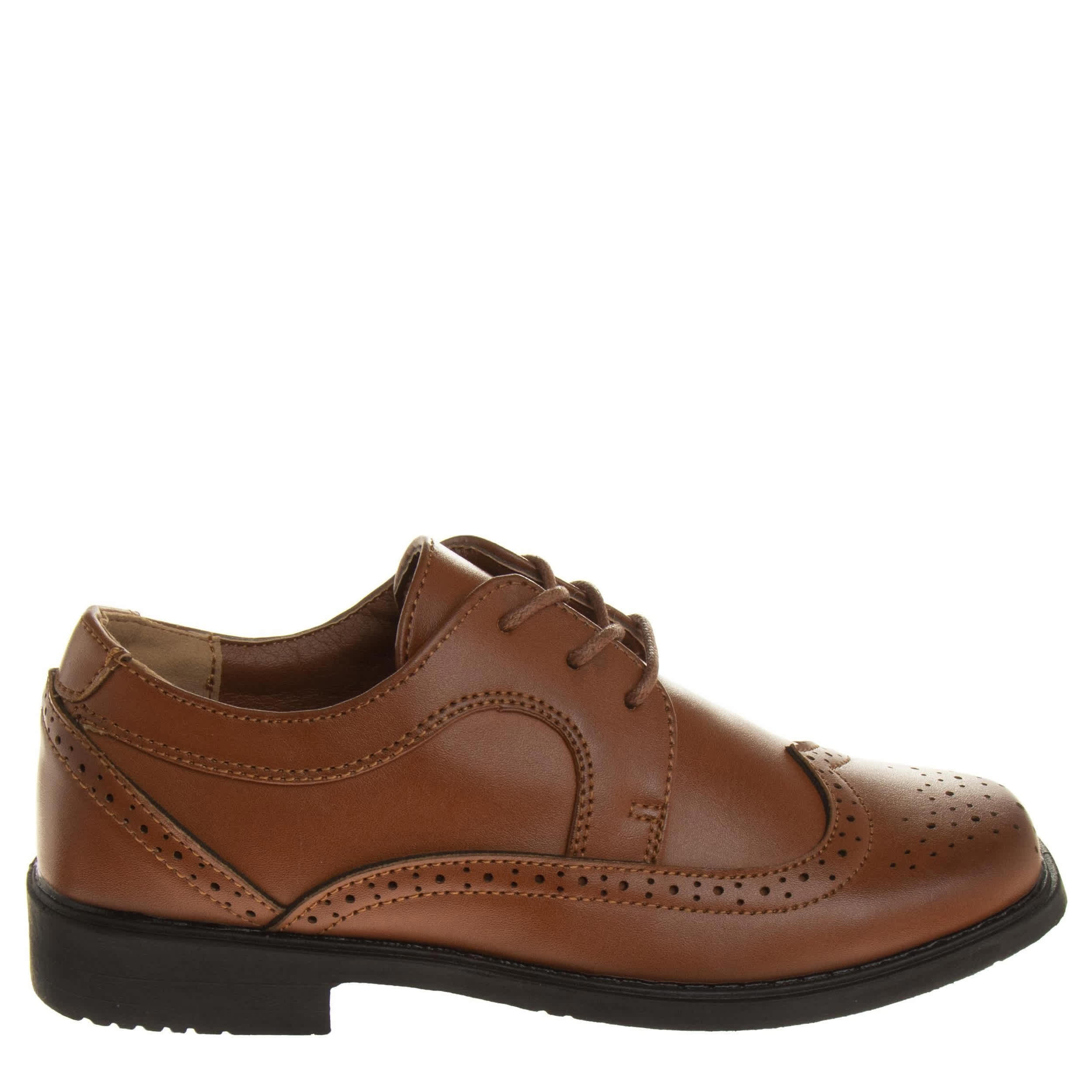 JOSMO-BOYS LITTLE-BIG KID OXFORD SHOE-TAN & 