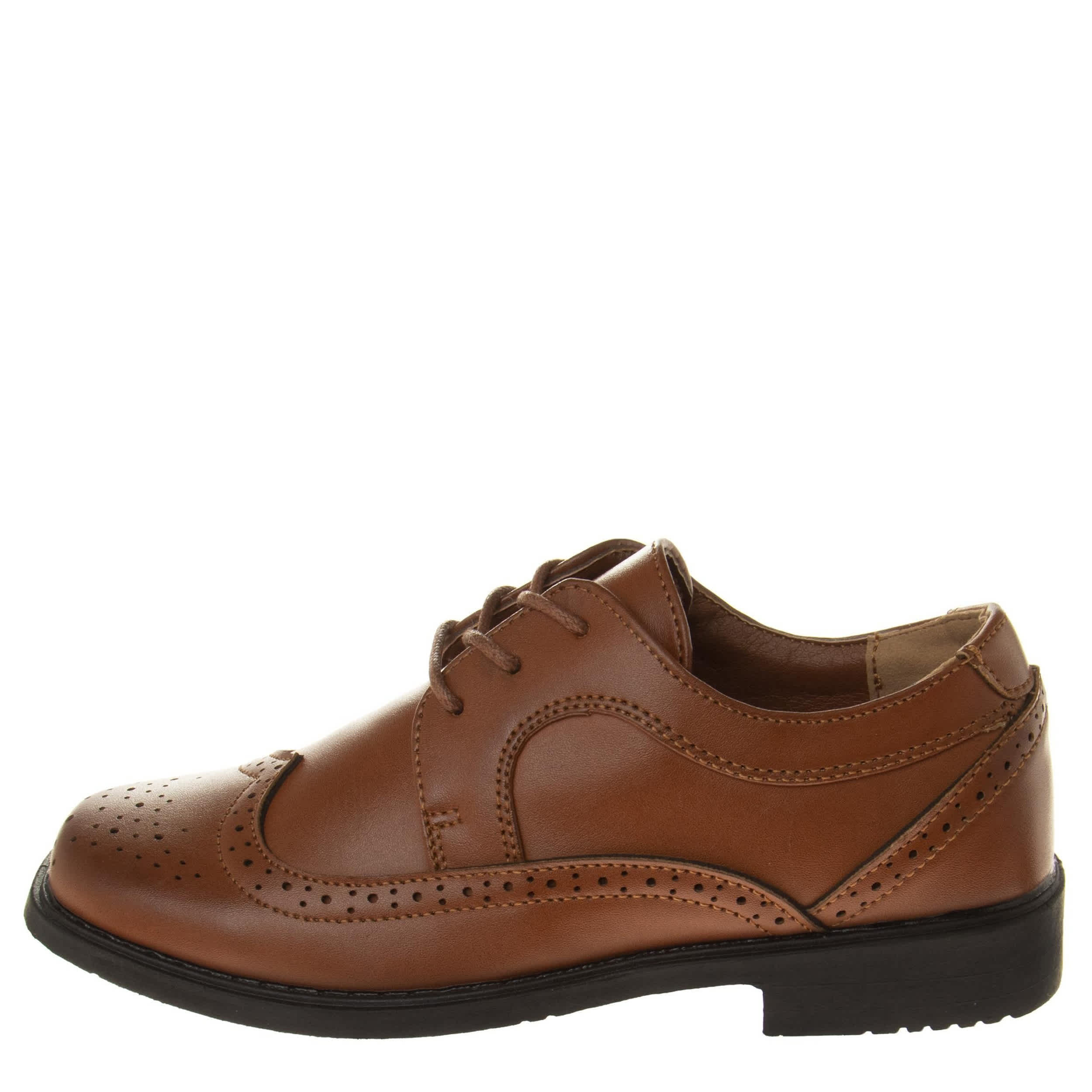 JOSMO-BOYS LITTLE-BIG KID OXFORD SHOE-TAN & 