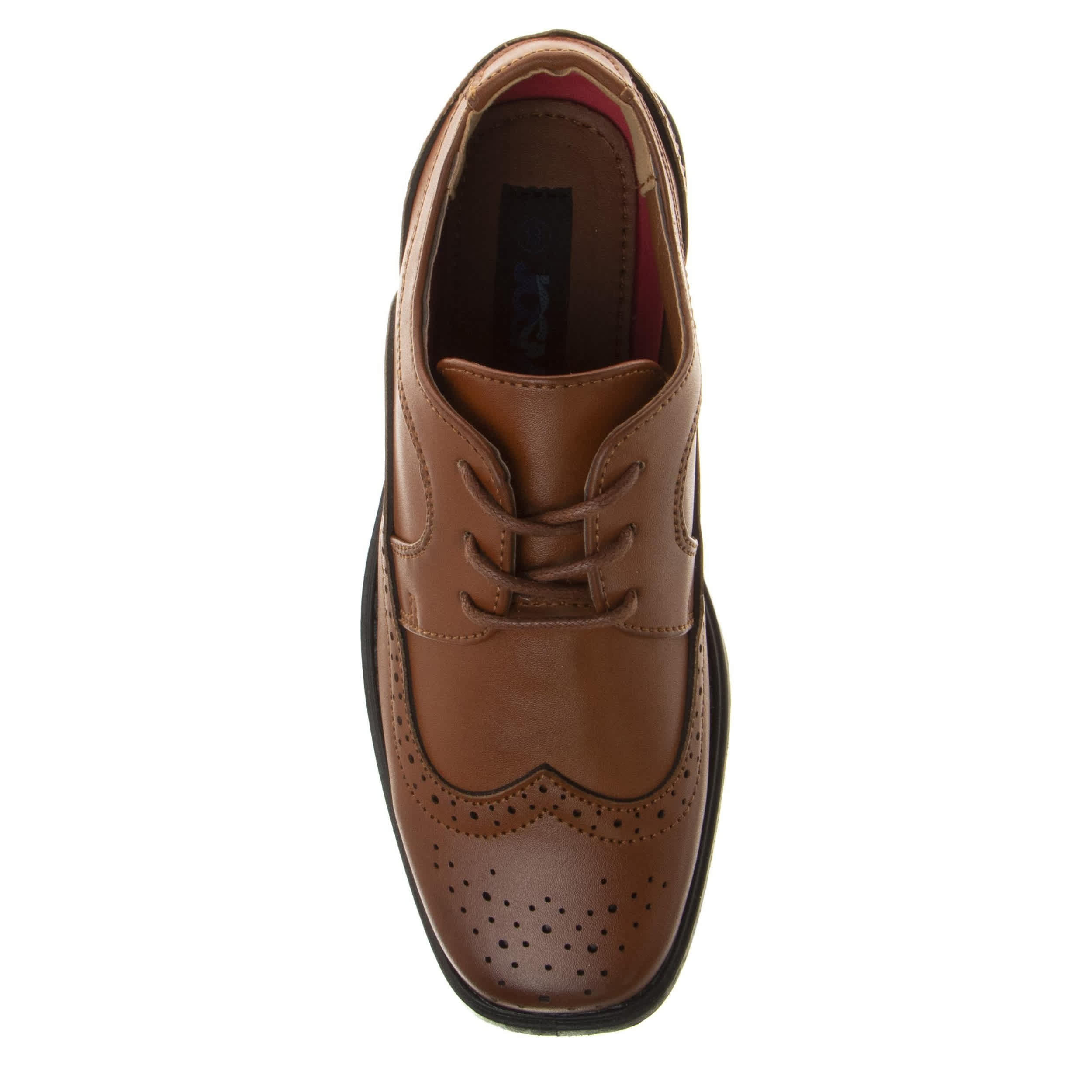 JOSMO-BOYS LITTLE-BIG KID OXFORD SHOE-TAN & 