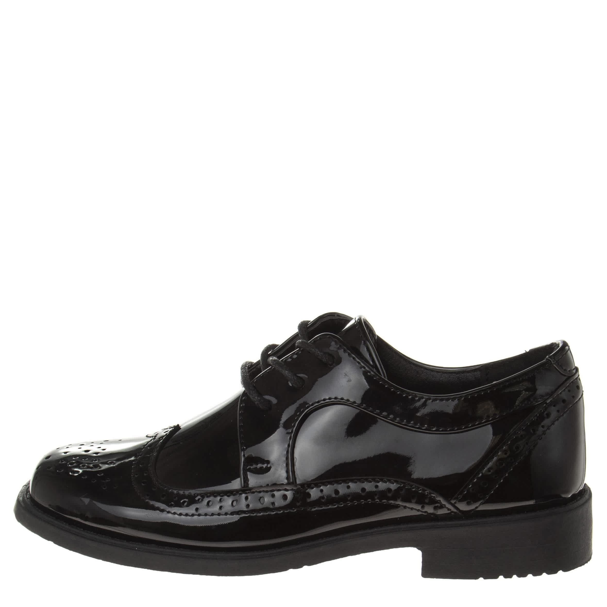 JOSMO-BOYS LITTLE-BIG KID OXFORD SHOE-BLACK & 