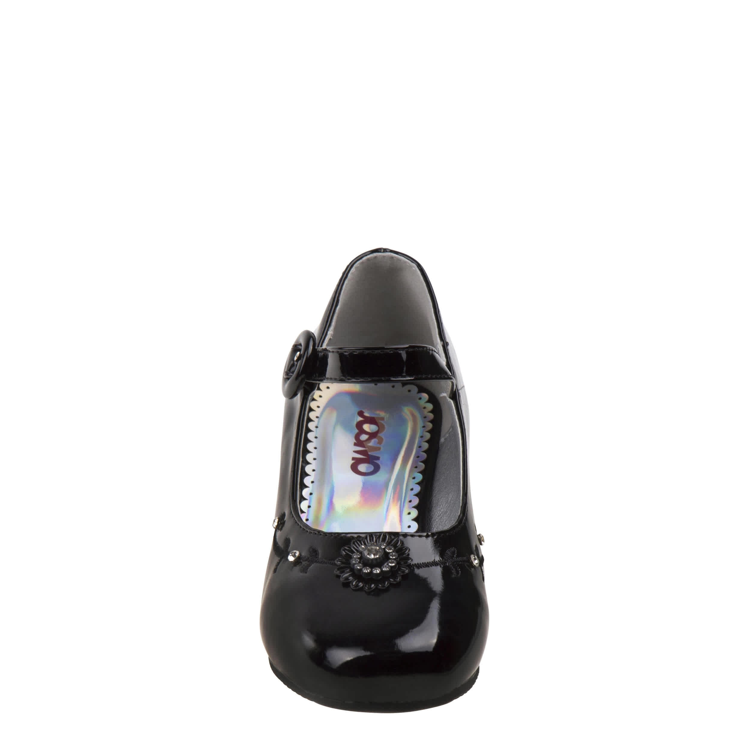 JOSMO-GIRLS LITTLE-BIG KID DRESS SHOE-BLACK & 