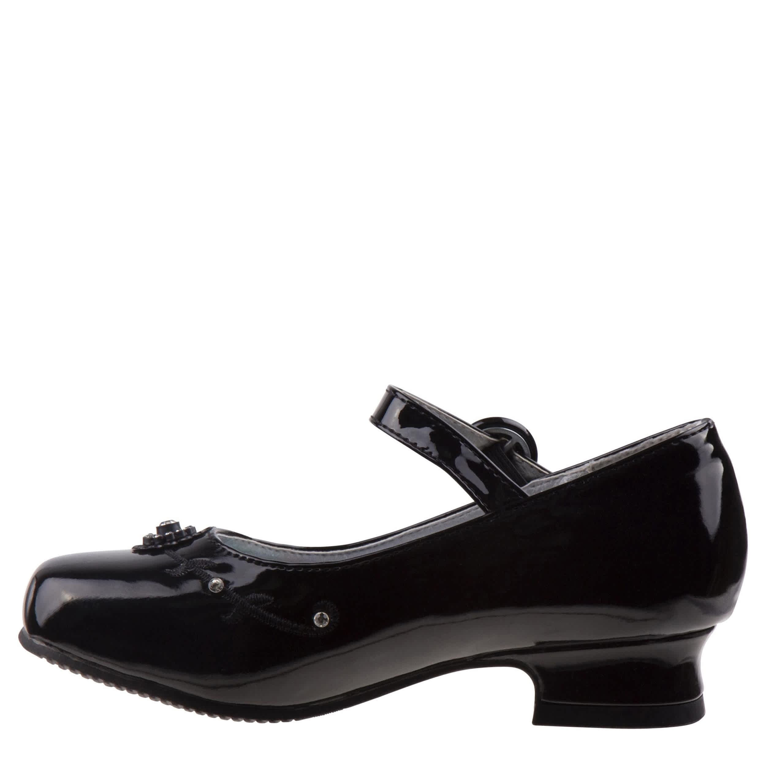 JOSMO-GIRLS LITTLE-BIG KID DRESS SHOE-BLACK & 