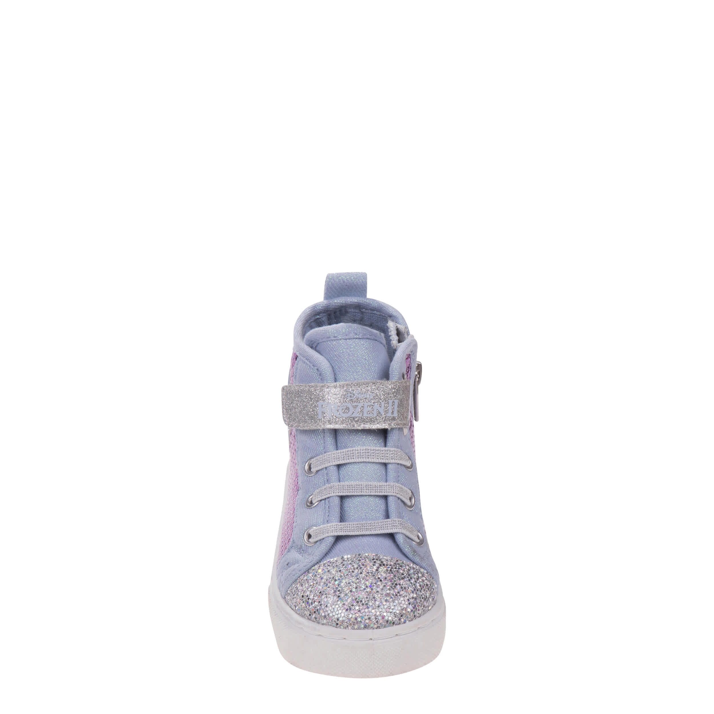 DISNEY-GIRLS TODDLER-LITTLE KID FROZEN MID-TOP SNEAKER-PURPLE & BLUE