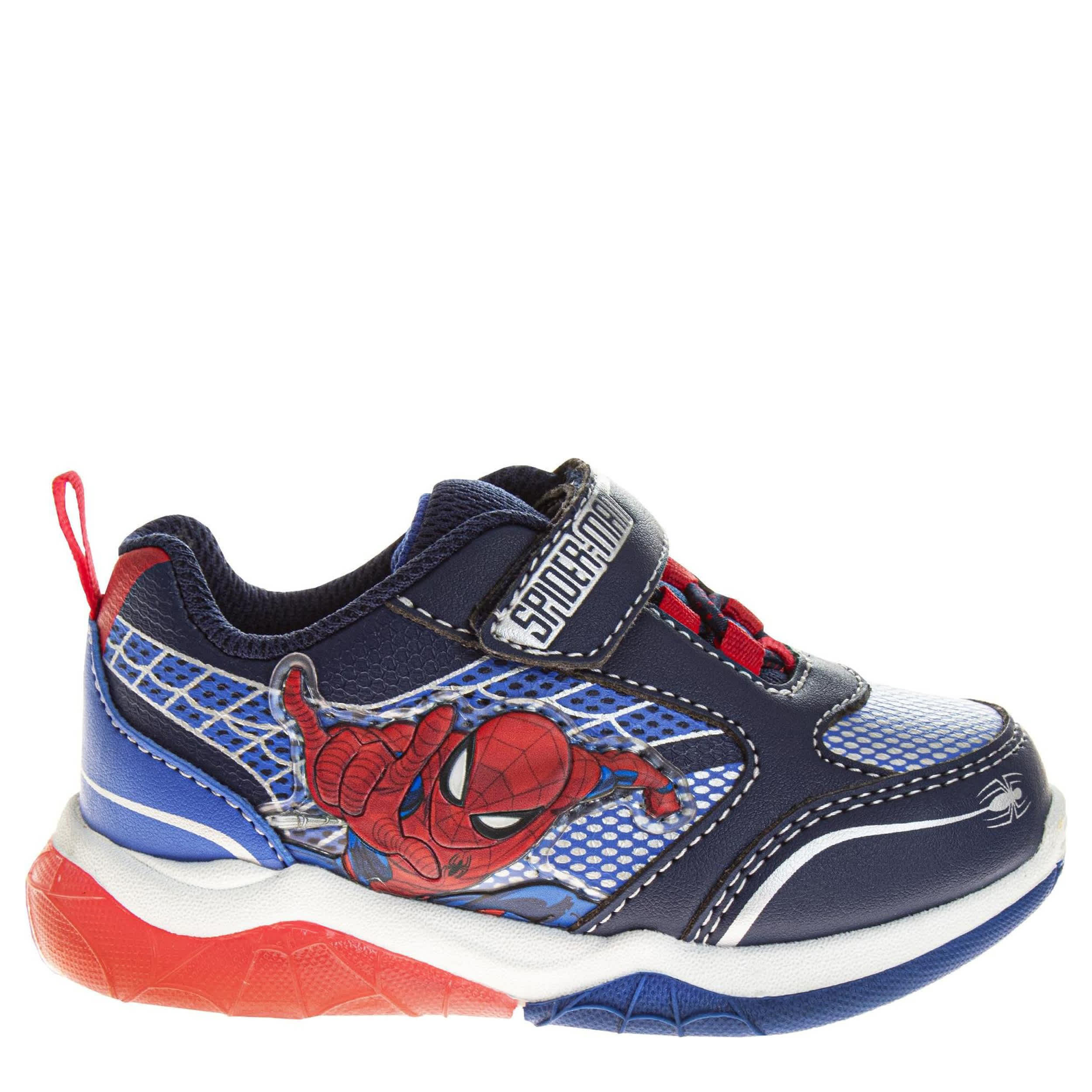 Marvel-BOYS TODDLER-LITTLE KID SPIDER-MAN SNEAKER-NAVY & BLUE