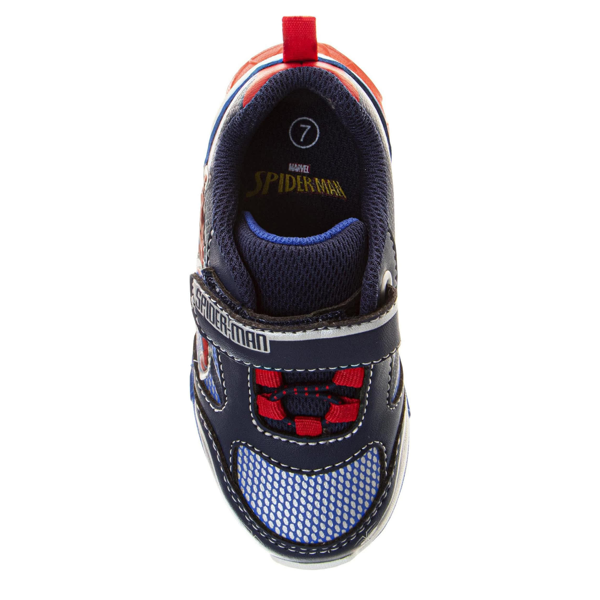 Marvel-BOYS TODDLER-LITTLE KID SPIDER-MAN SNEAKER-NAVY & BLUE