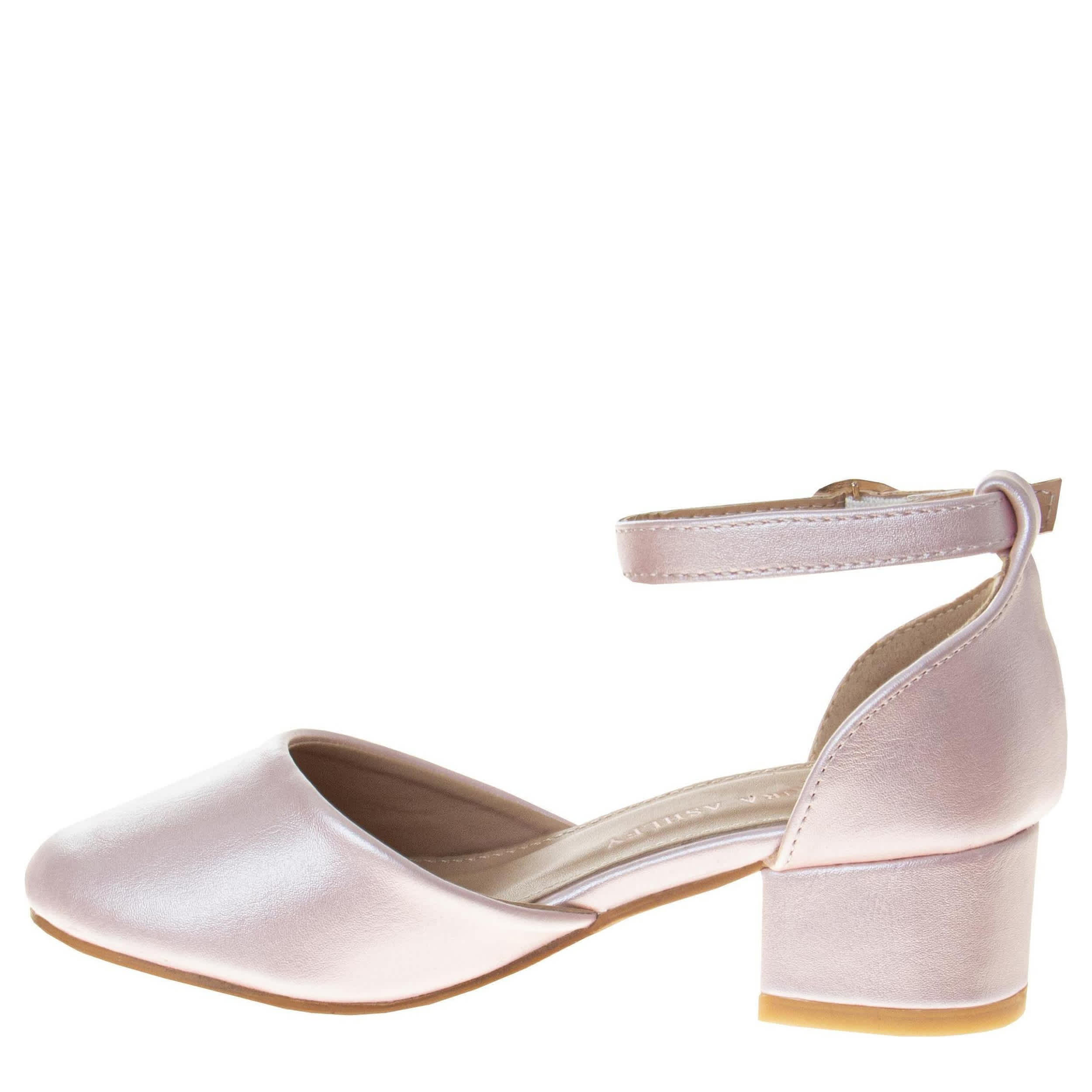 LAURA ASHLEY-GIRLS LITTLE-BIG KID DRESS SHOE-PINK & 