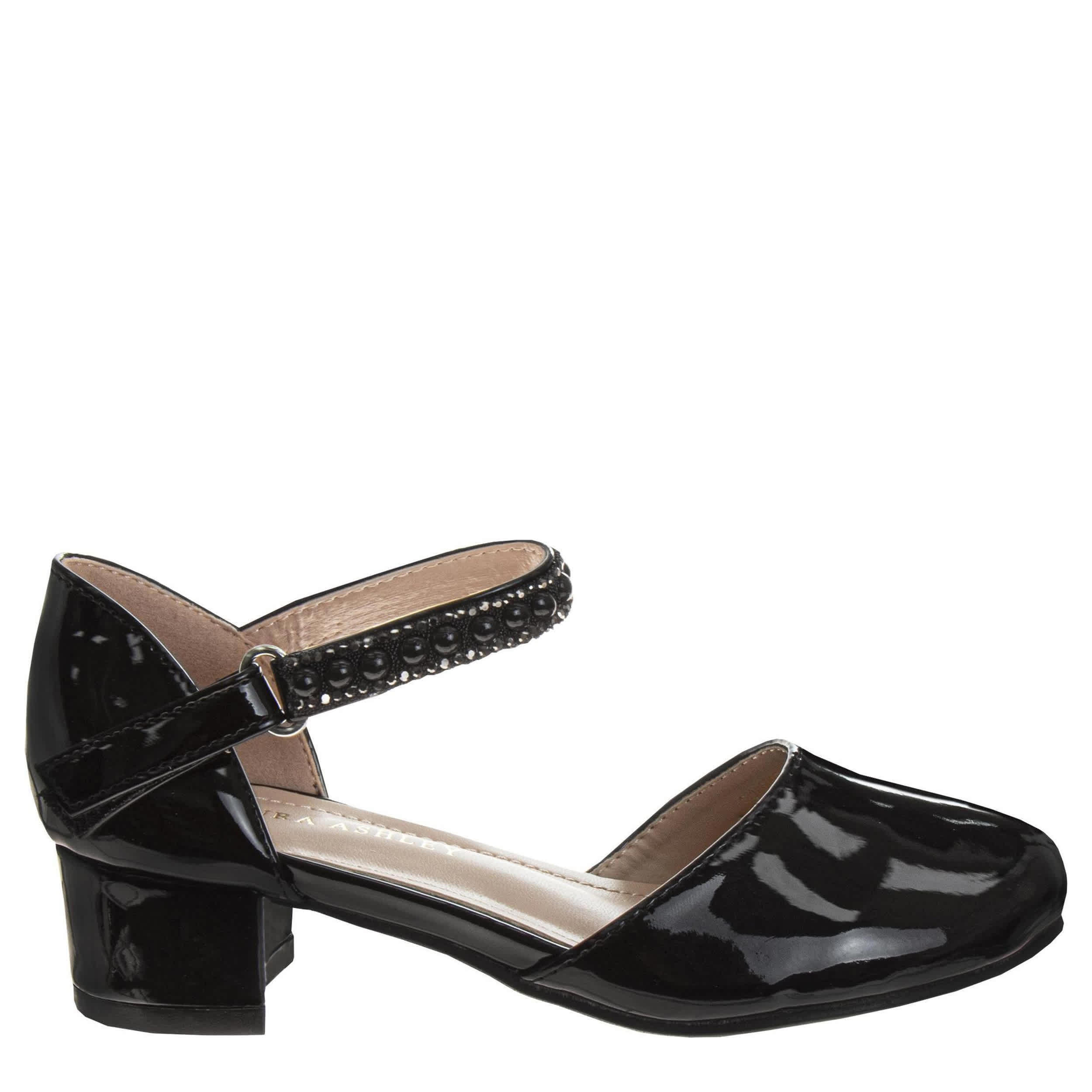 LAURA ASHLEY-GIRLS LITTLE-BIG KID DRESS SHOE-BLACK & 