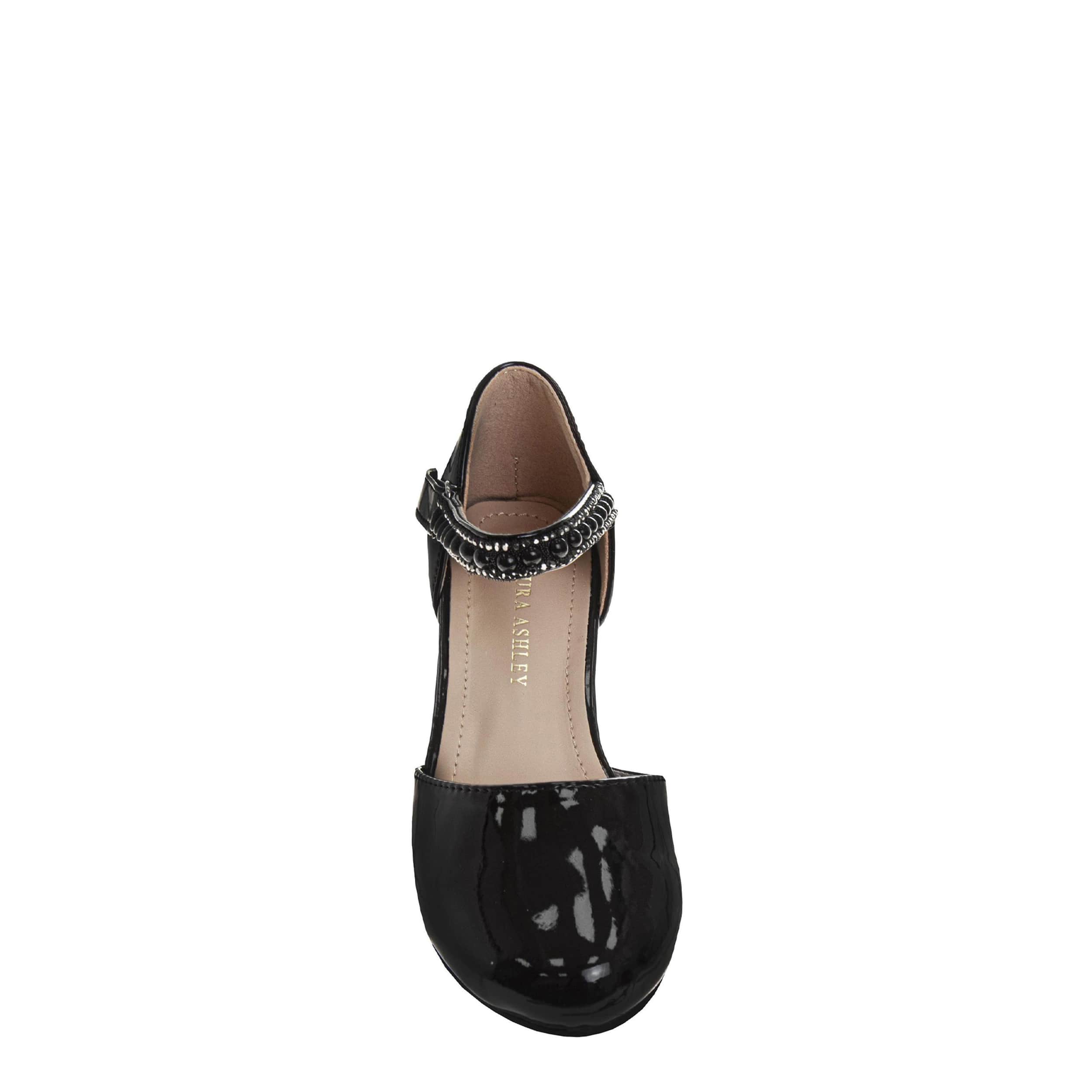 LAURA ASHLEY-GIRLS LITTLE-BIG KID DRESS SHOE-BLACK & 