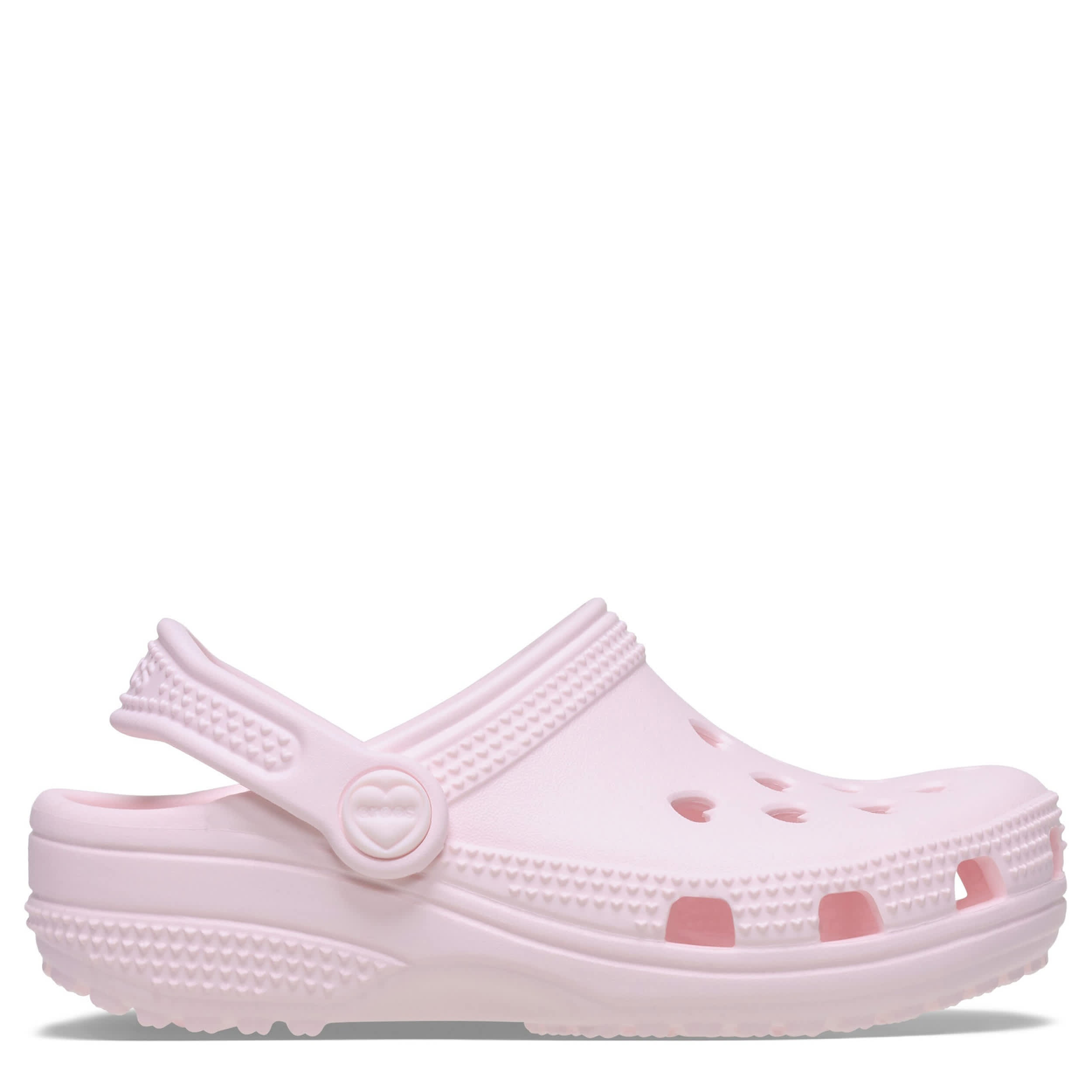 CROCS-GIRLS TODDLER CLASSIC CLOG-PALE PINK & 