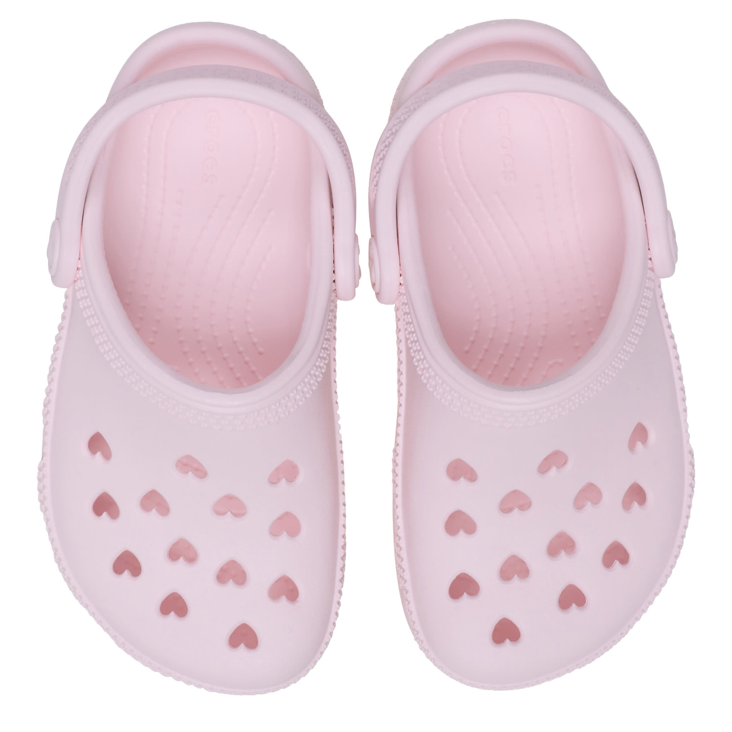 CROCS-GIRLS TODDLER CLASSIC CLOG-PALE PINK & 