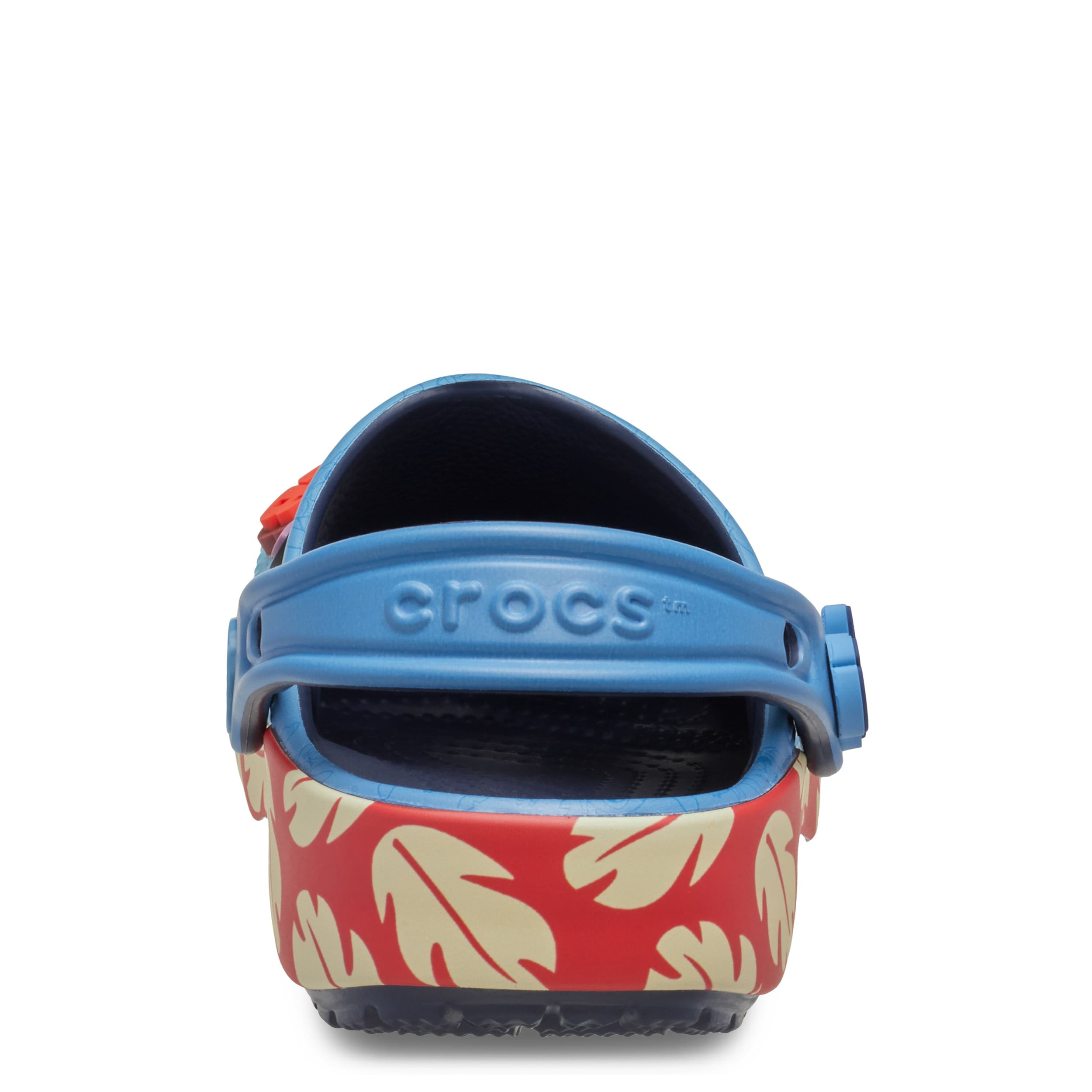 CROCS-GIRLS TODDLER LILO & STITCH CLASSIC CLOG-BLUE & RED