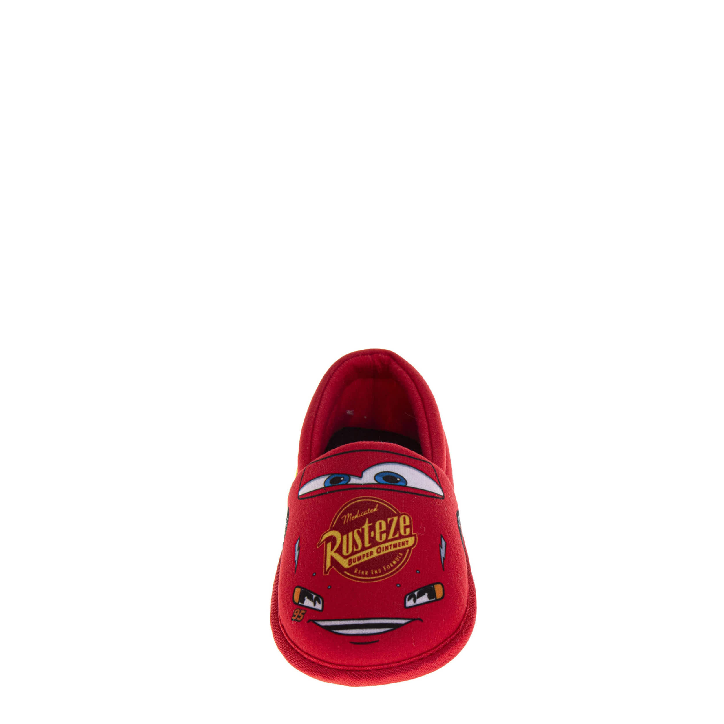 DISNEY-BOYS TODDLER-LITTLE KID CARS SLIPPER-RED & 