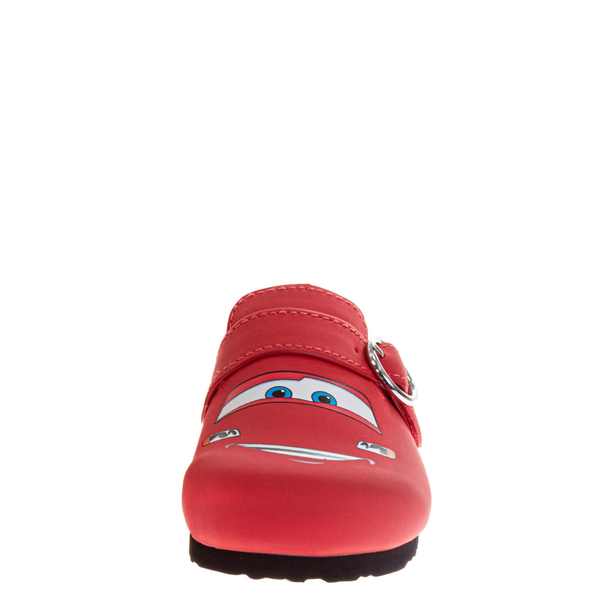 DISNEY-BOYS TODDLER-LITTLE KID CARS CLOG-RED & 