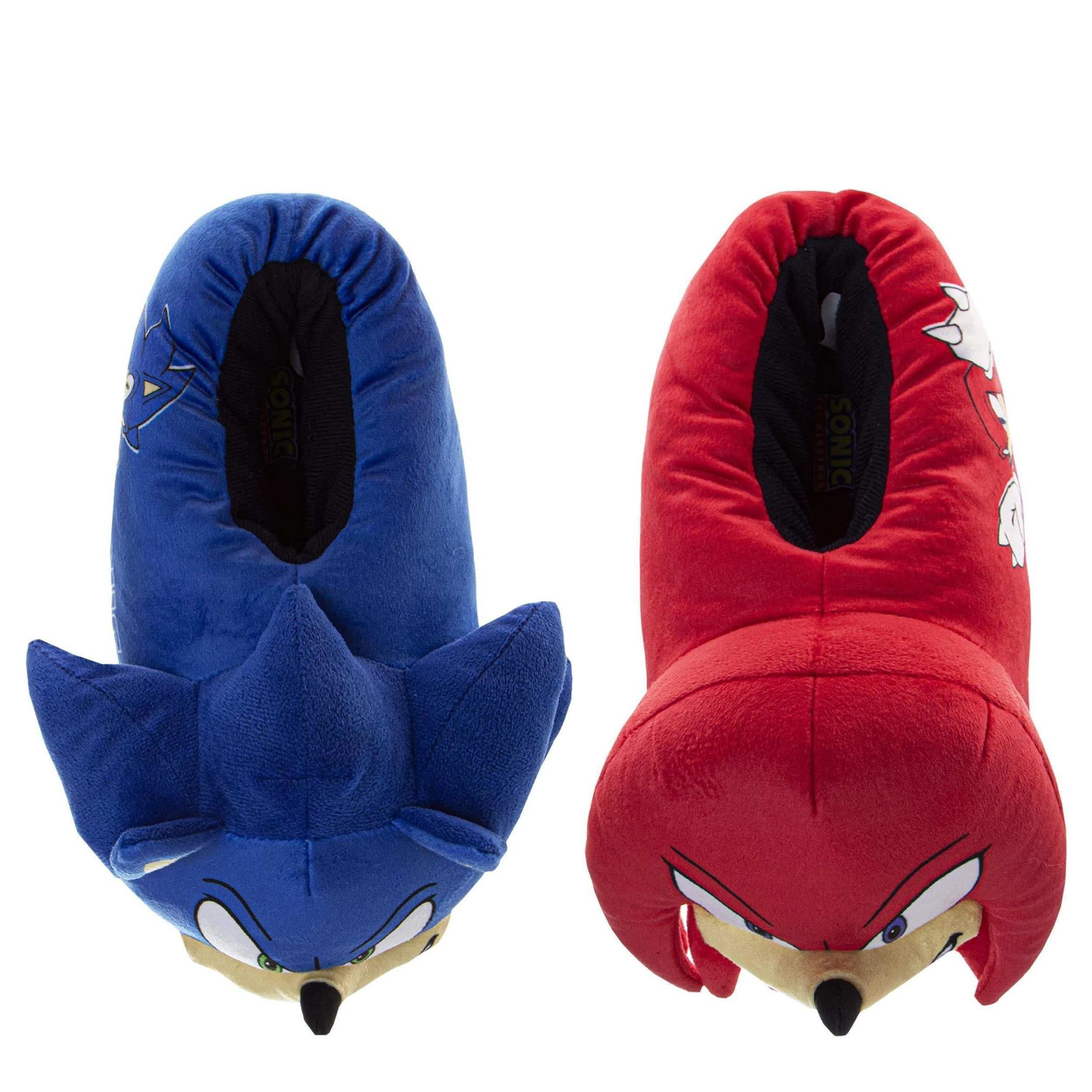 Sonic The Hedgehog-BOYS LITTLE-KID SLIPPER-RED & BLUE