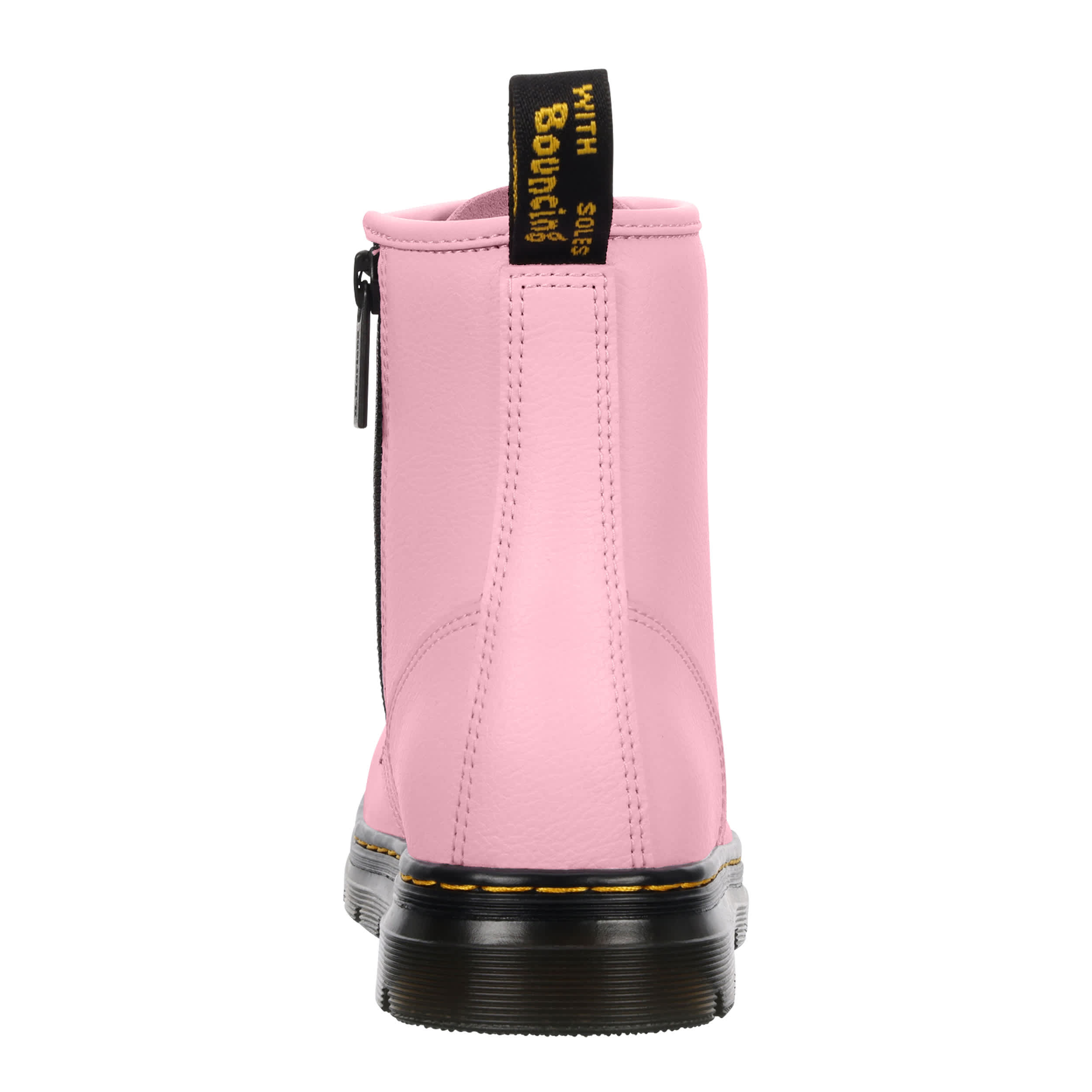 DR.MARTENS-GIRLS LITTLE-BIG KID APRILE 8 EYE BOOT-PALE PINK & 