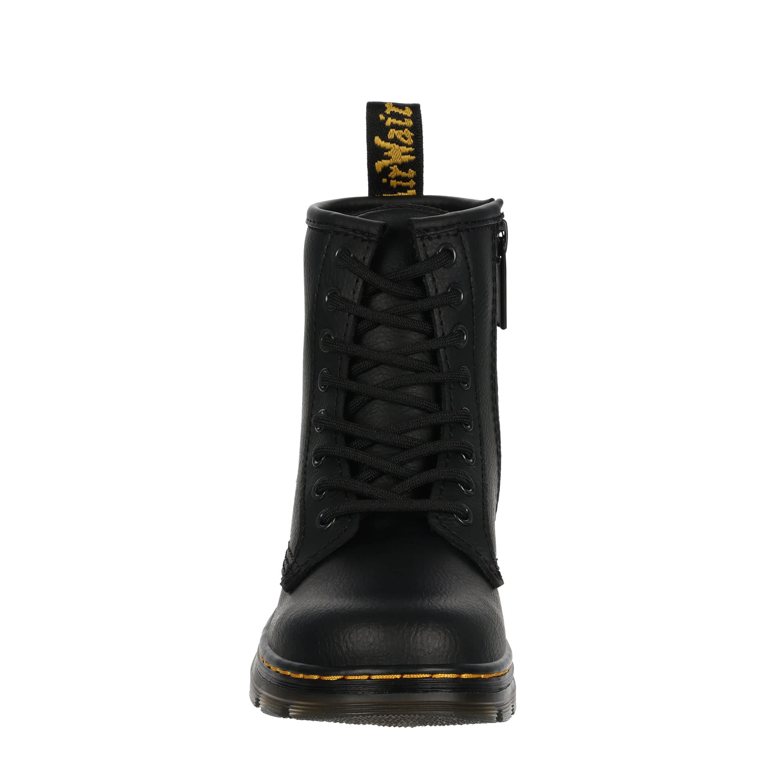 DR.MARTENS-GIRLS LITTLE-BIG KID APRILE 8 EYE BOOT-BLACK & 