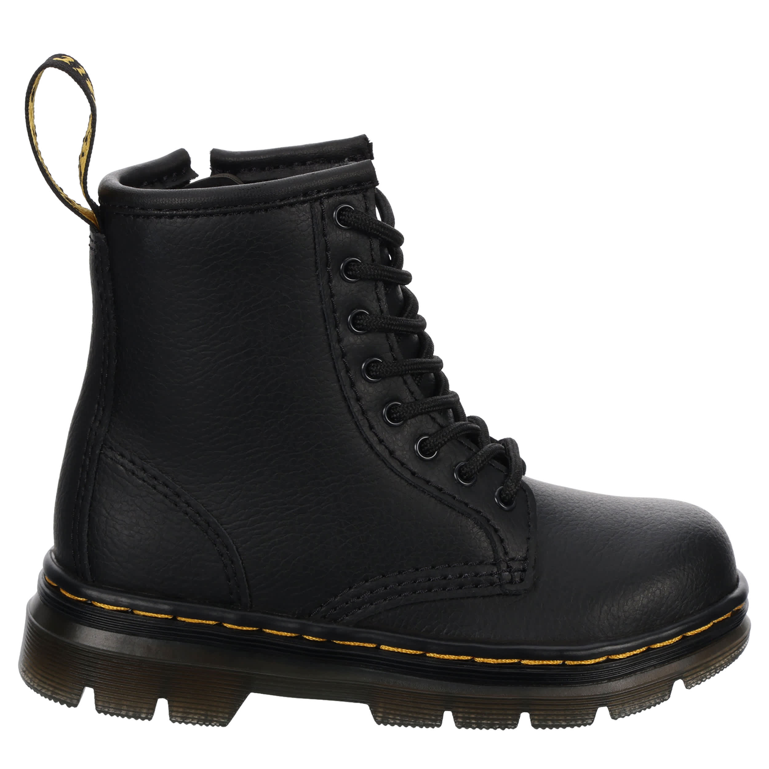 DR.MARTENS-GIRLS TODDLER APRILE 8 EYE BOOT-BLACK & 