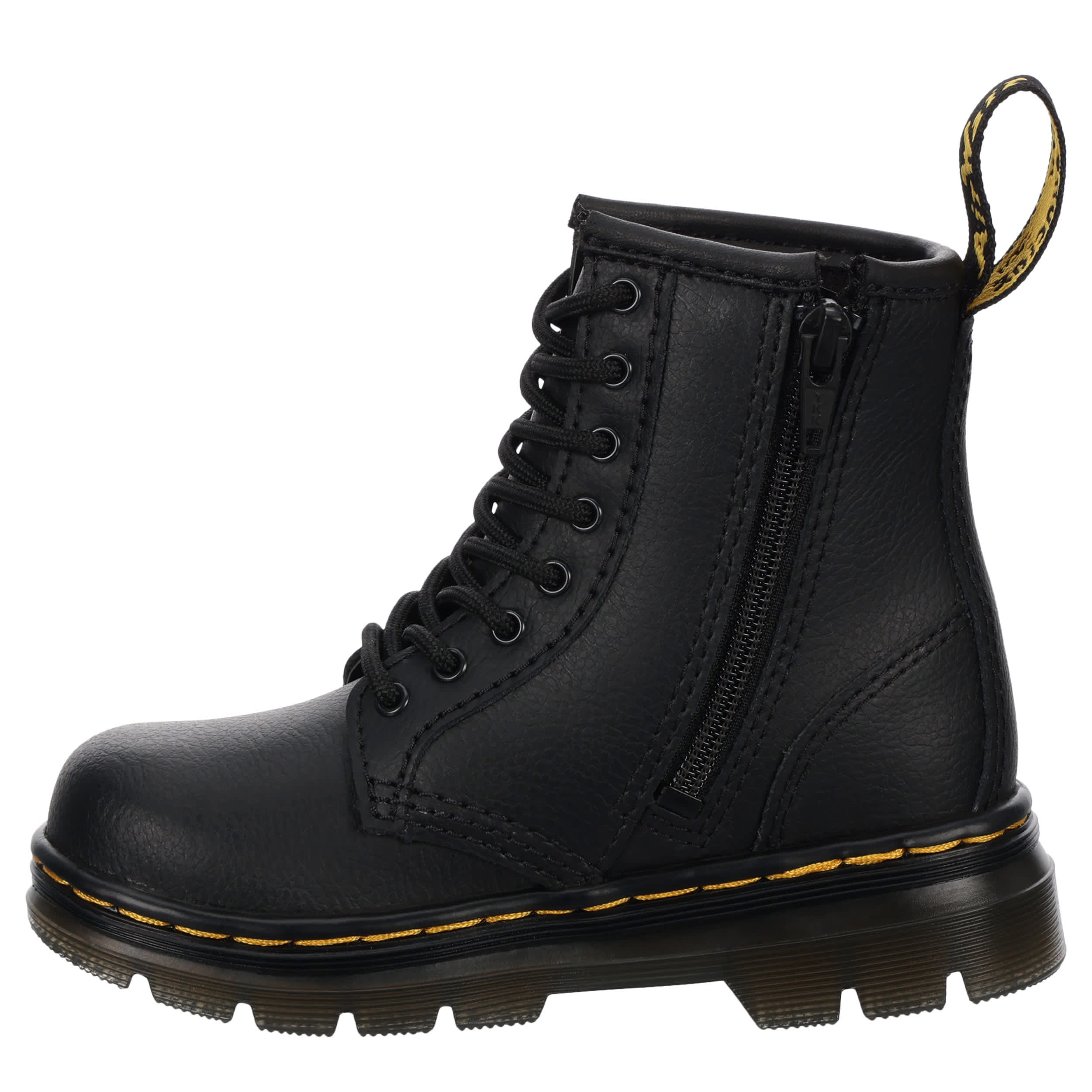DR.MARTENS-GIRLS TODDLER APRILE 8 EYE BOOT-BLACK & 
