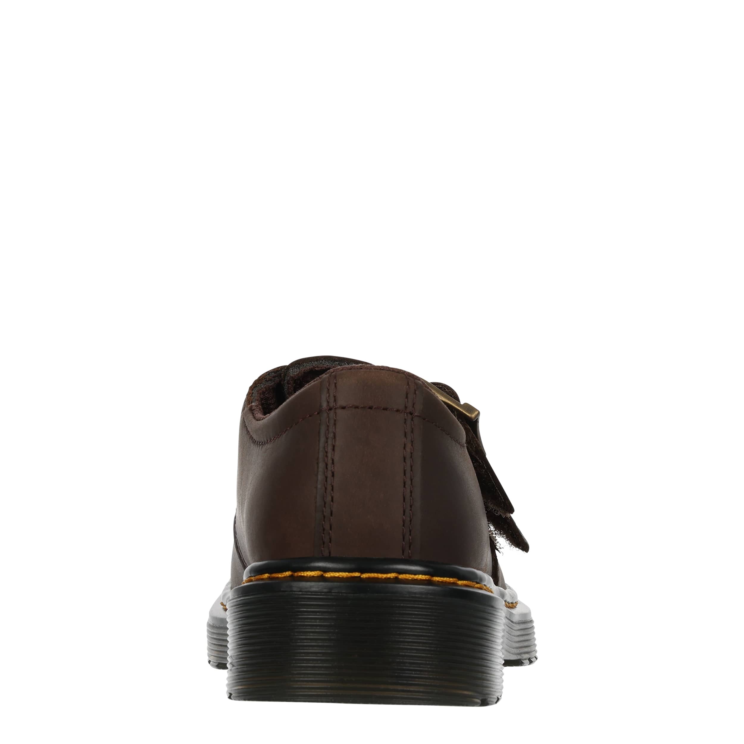 DR.MARTENS-GIRLS LITTLE-BIG KID SOFTY T MARY JANE SHOE-DARK BROWN & 