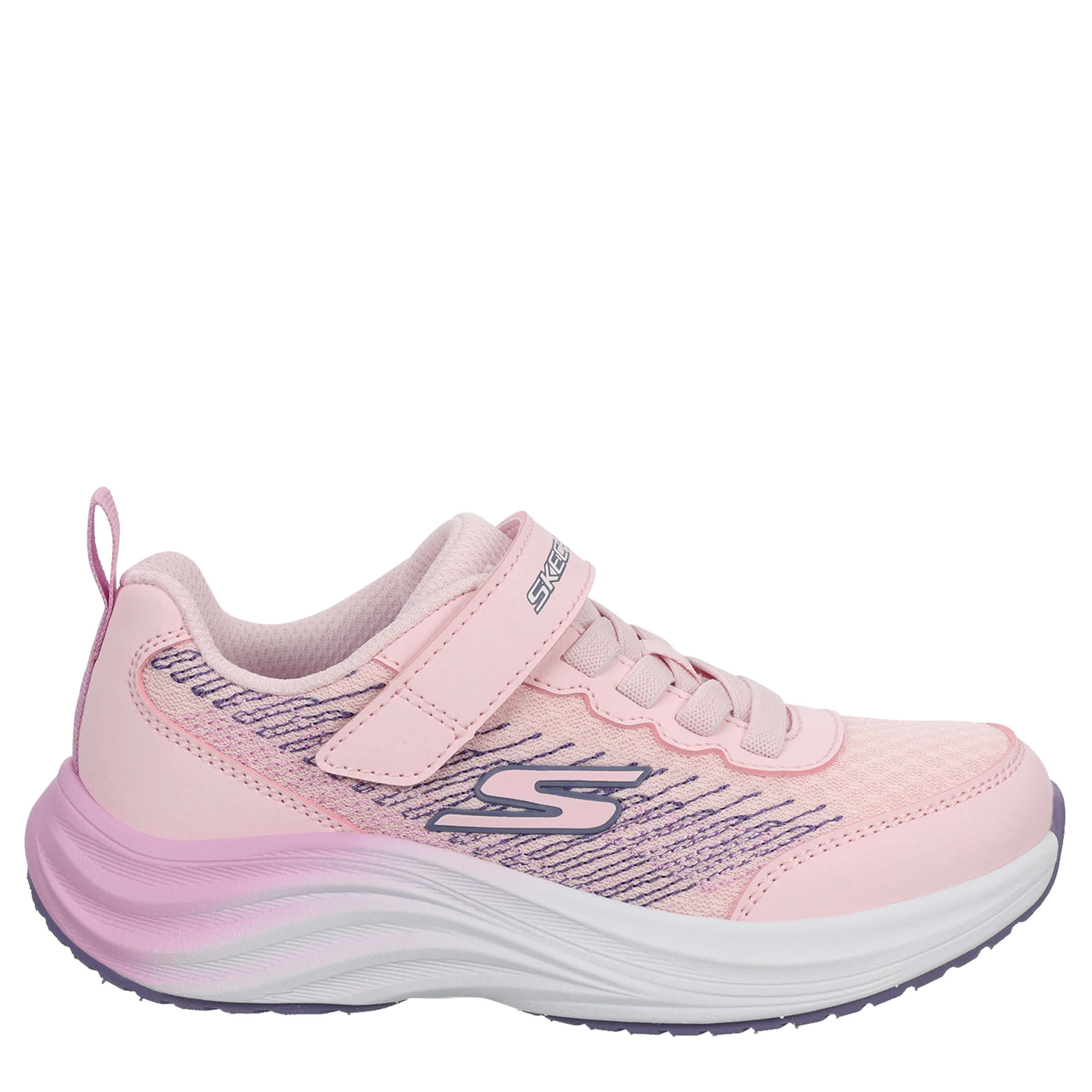 SKECHERS-GIRLS LITTLE-BIG KID ELITE SPORT PULSE SNEAKER-PINK & 