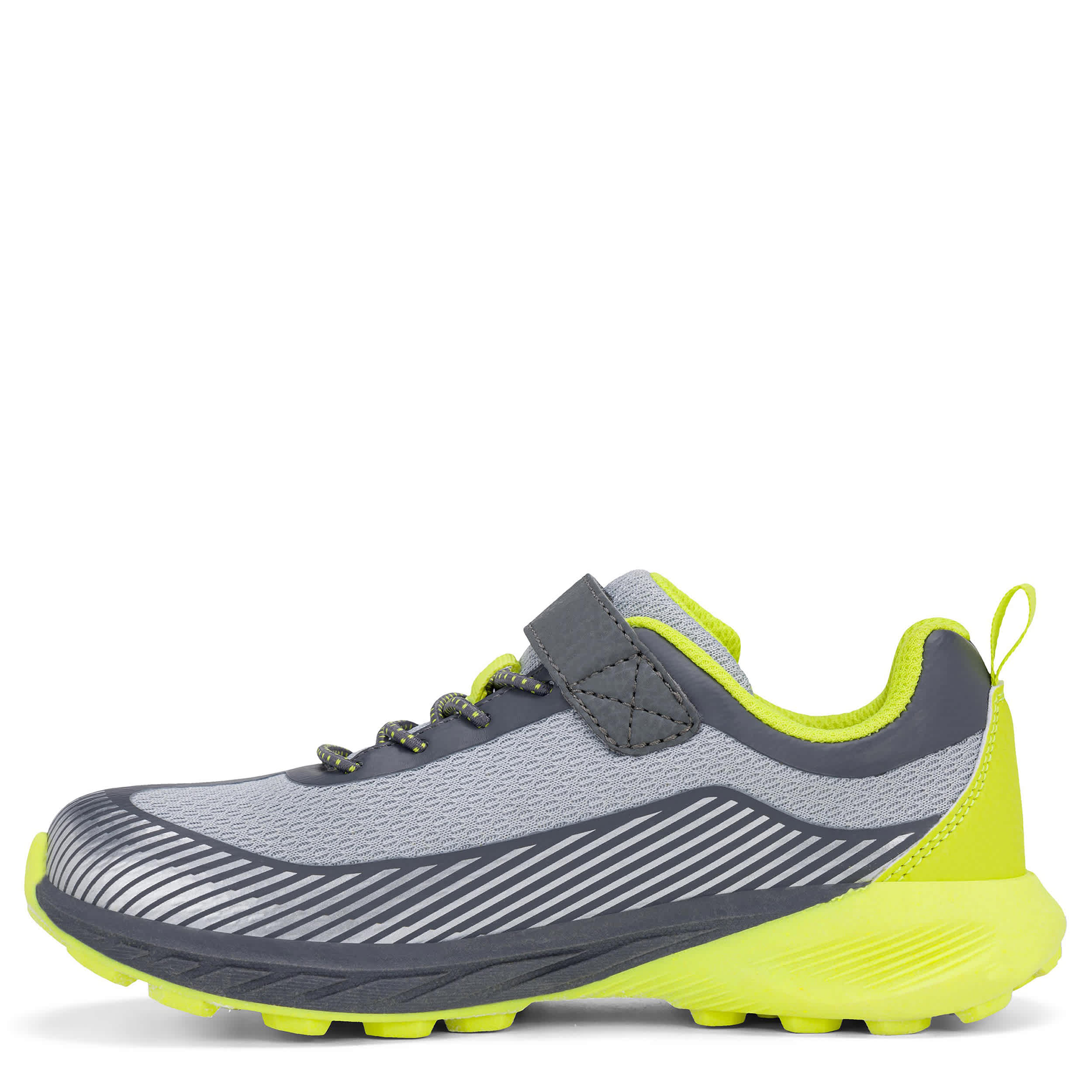 MERRELL-BOYS LITTLE-BIG KID COPTER PEAK TRAIL SNEAKER-GREY & LIME