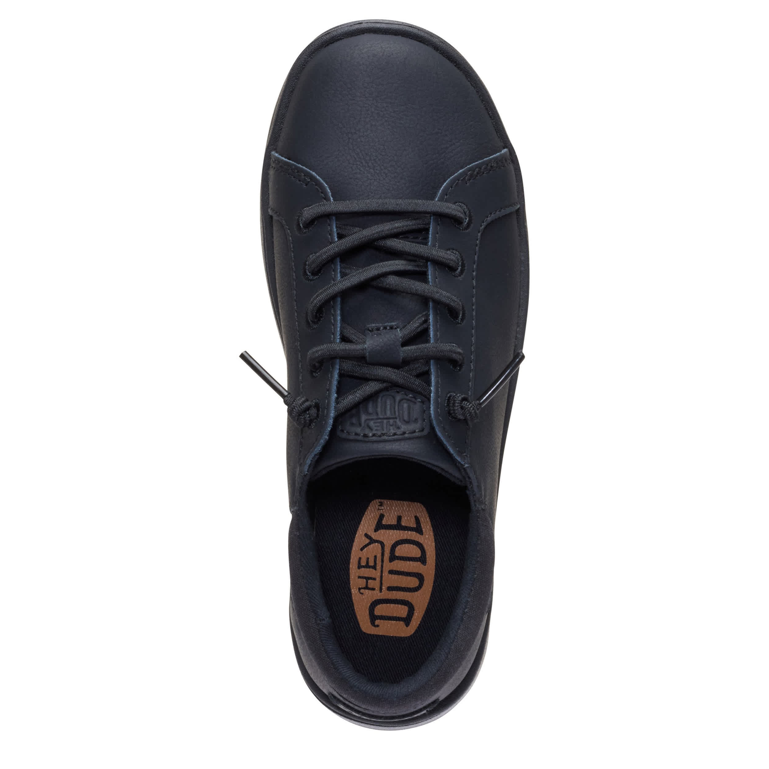 HEYDUDE-BOYS LITTLE-BIG KID PAUL PRO CLASSIC SNEAKER-BLACK & BLACK