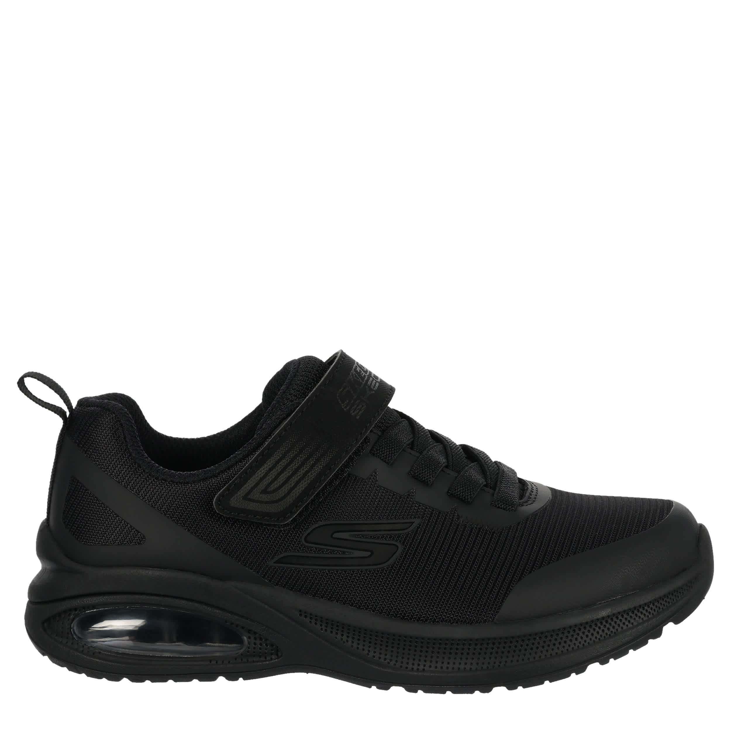 SKECHERS-BOYS LITTLE-BIG KID MICROSPEC MAX ADVANCE SNEAKER-BLACK & BLACK