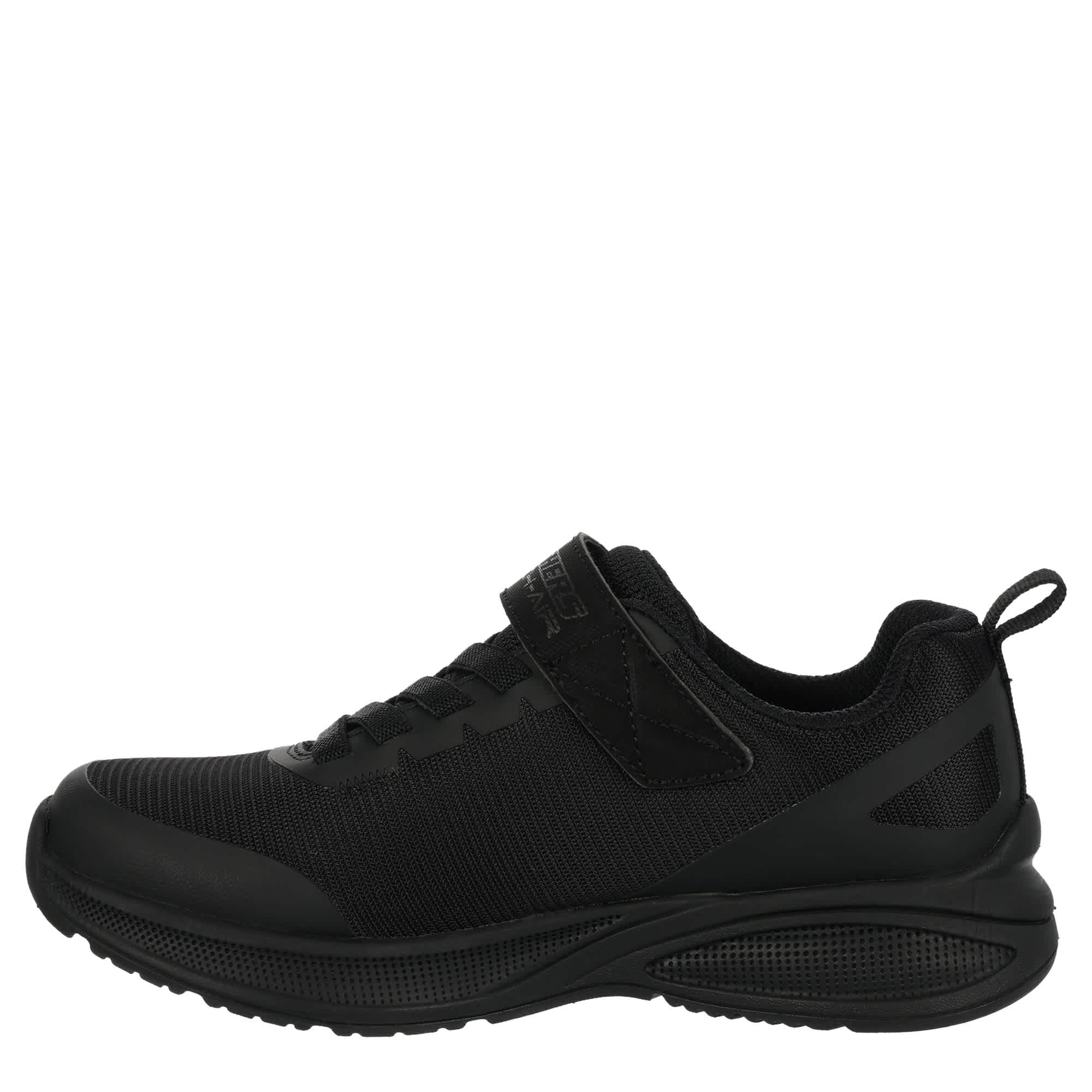 SKECHERS-BOYS LITTLE-BIG KID MICROSPEC MAX ADVANCE SNEAKER-BLACK & BLACK