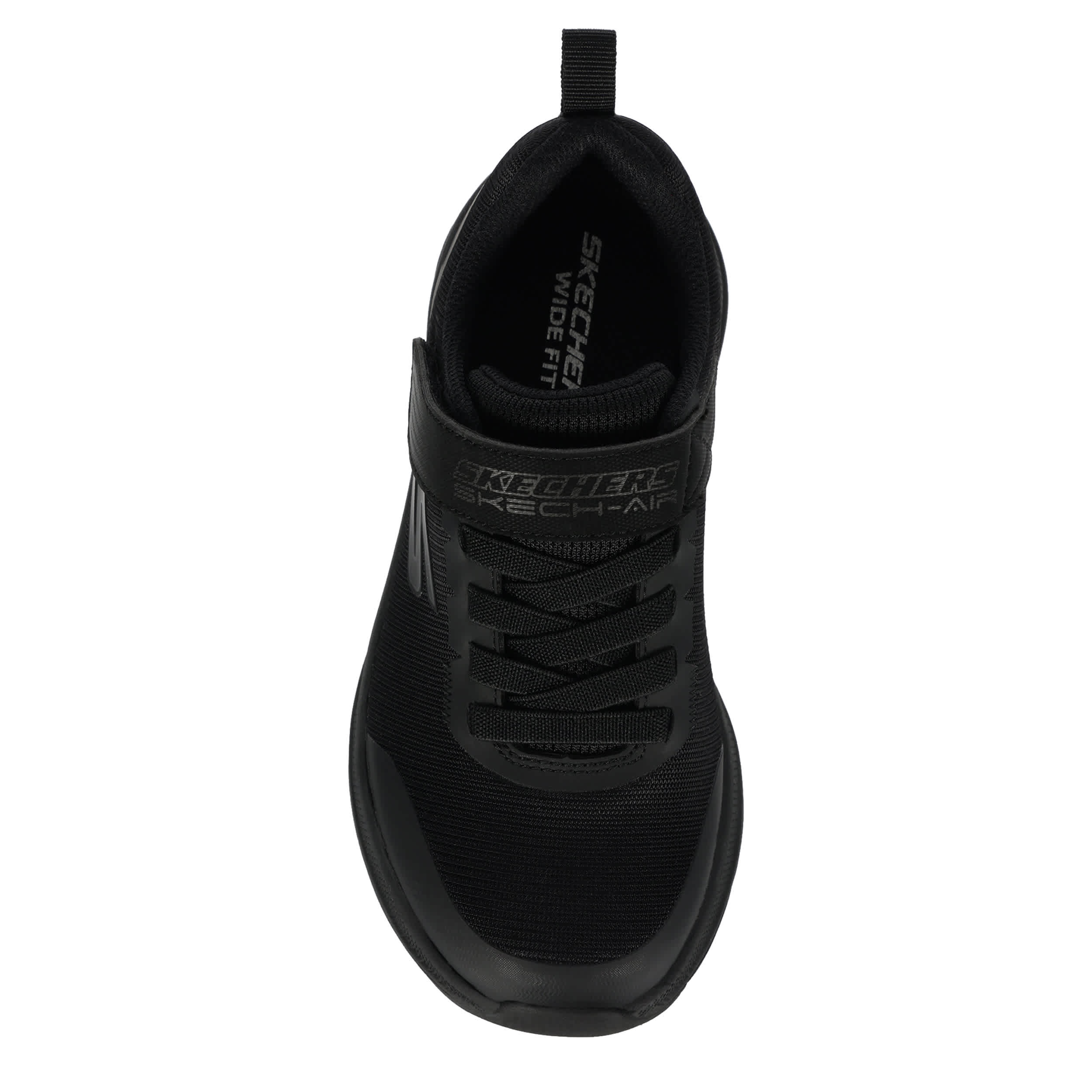 SKECHERS-BOYS LITTLE-BIG KID MICROSPEC MAX ADVANCE SNEAKER-BLACK & BLACK
