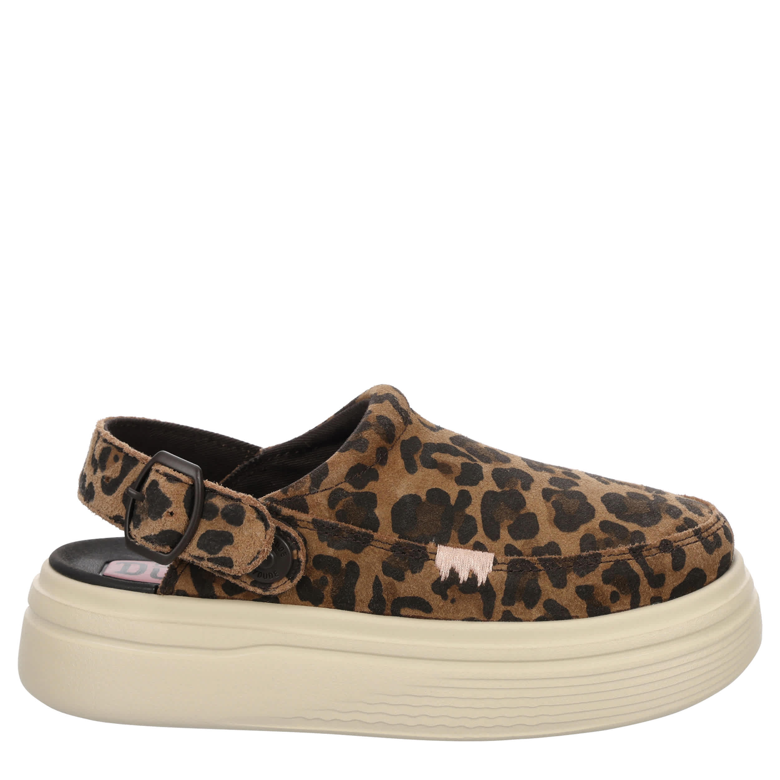 HEYDUDE-GIRLS LITTLE-BIG KID AUSTIN LIFT SLIP ON SHOE-LEOPARD & 