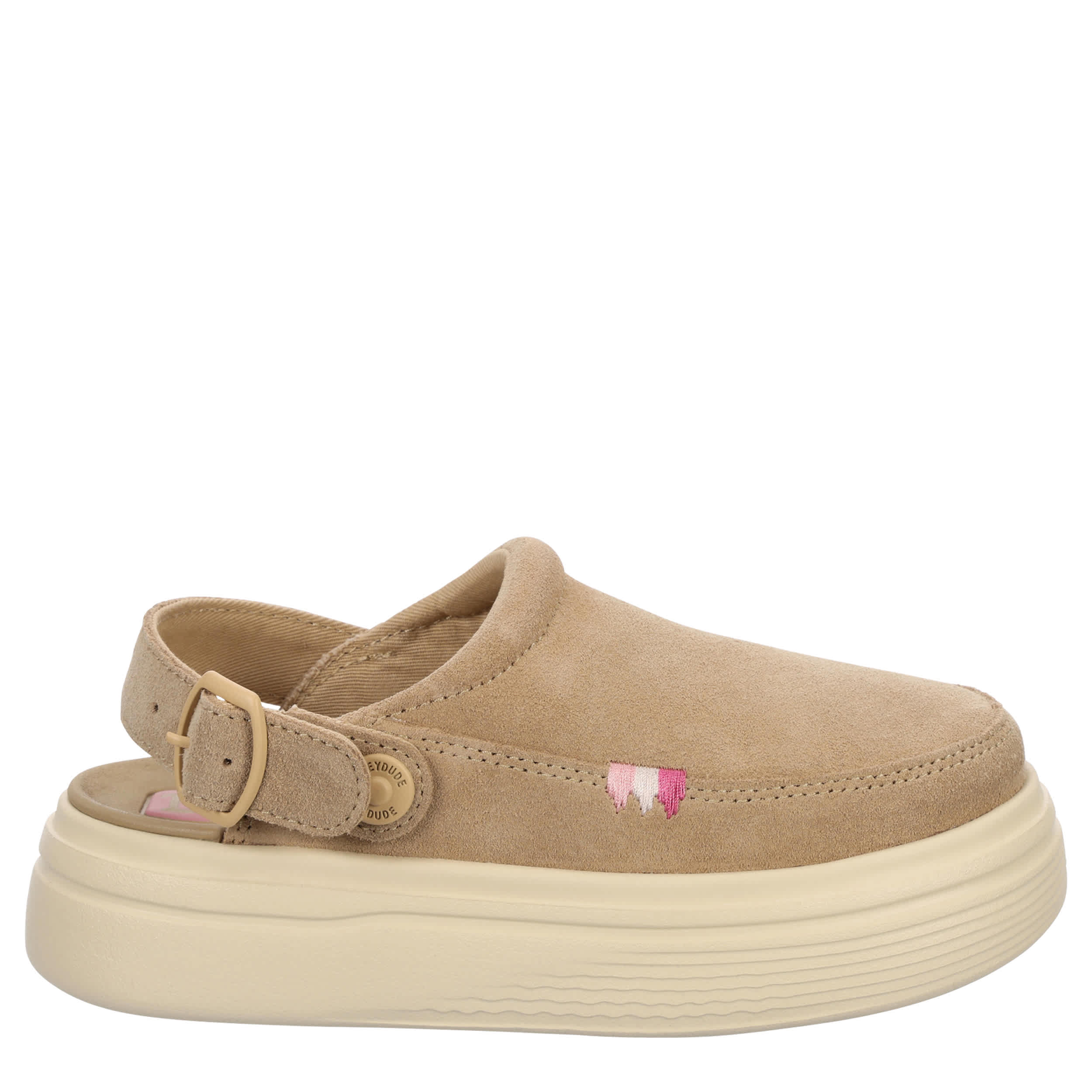 HEYDUDE-GIRLS LITTLE-BIG KID AUSTIN LIFT SLIP ON SHOE-TAN & 