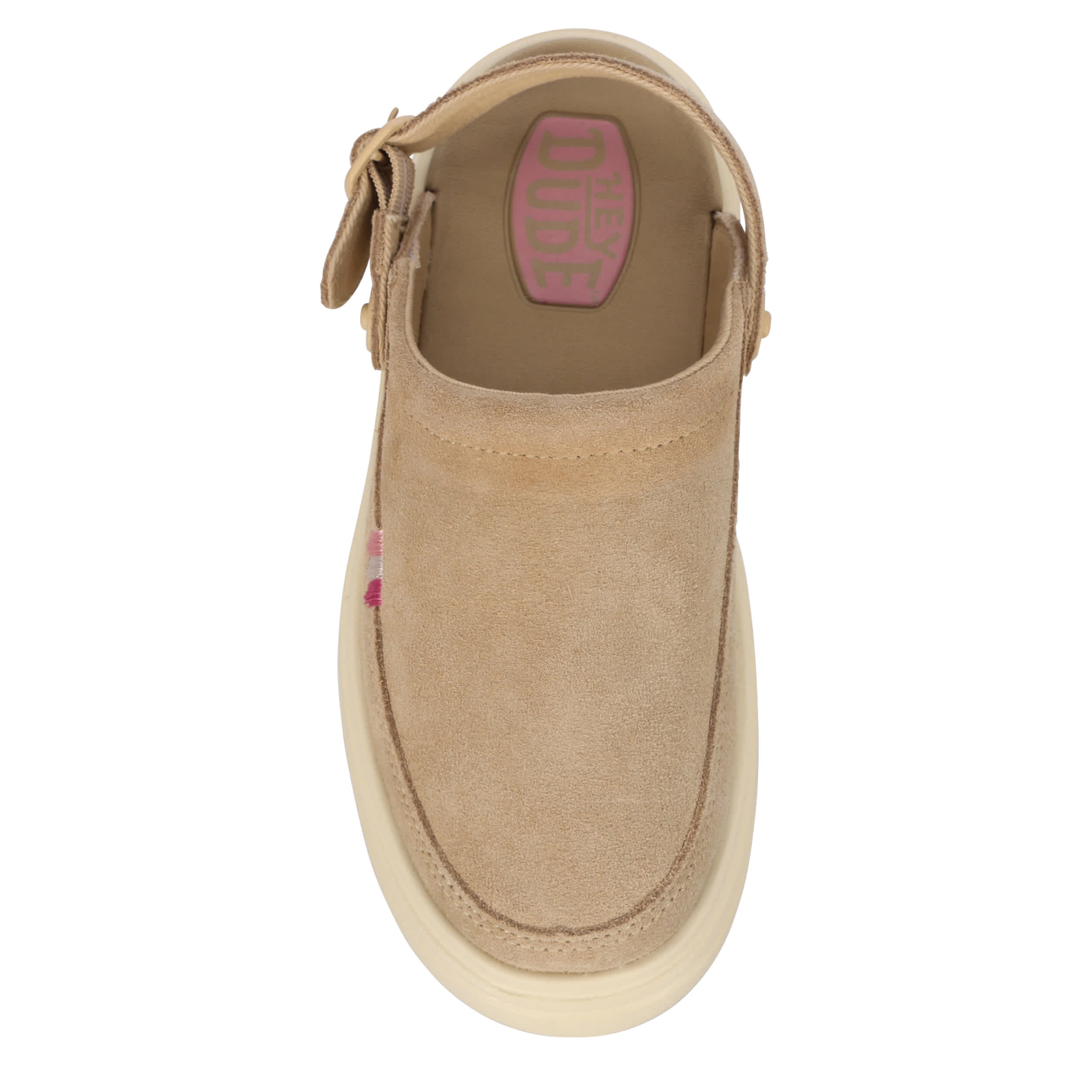 HEYDUDE-GIRLS LITTLE-BIG KID AUSTIN LIFT SLIP ON SHOE-TAN & 