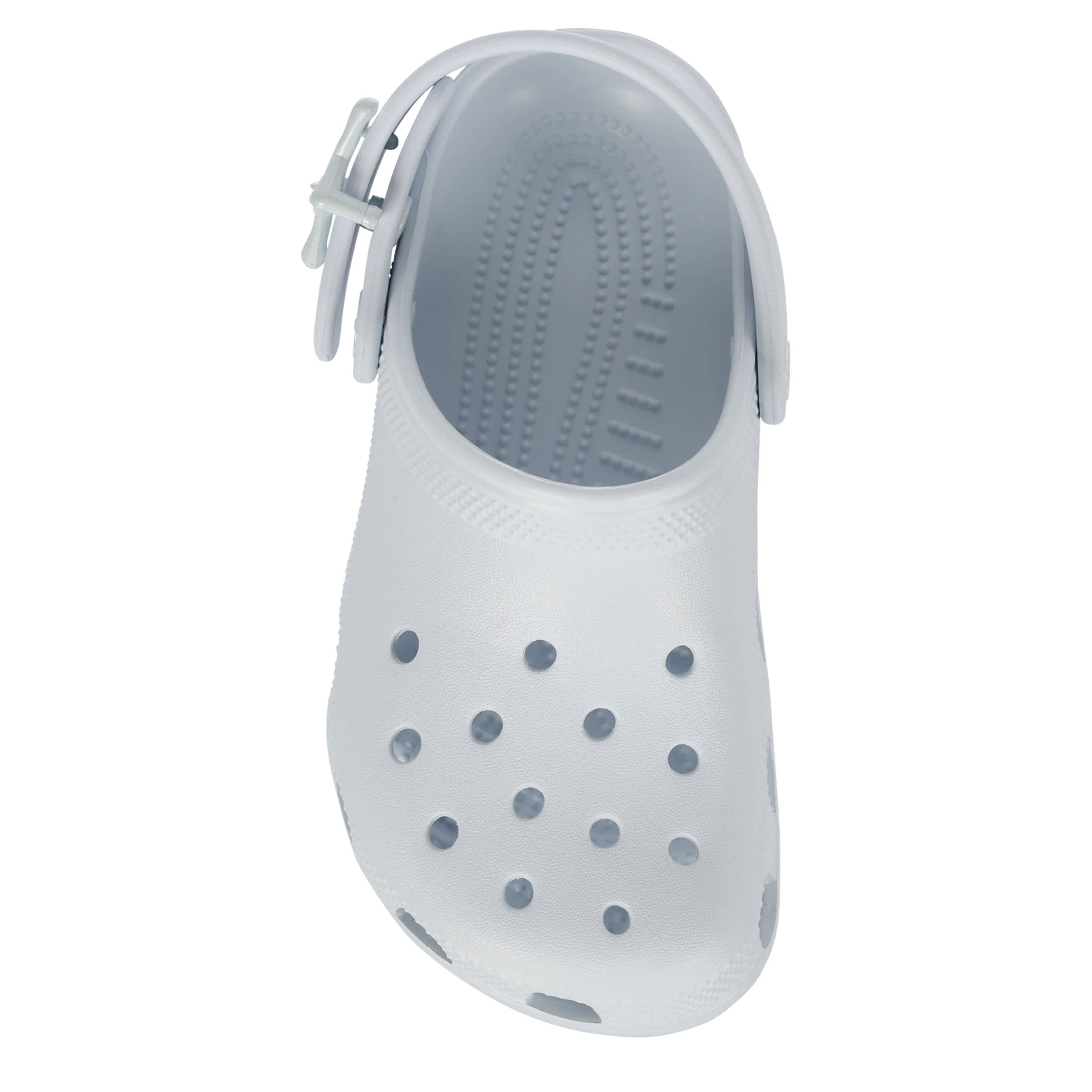 CROCS-GIRLS LITTLE-BIG KID CLASSIC BUCKLE CLOG-PALE BLUE & 