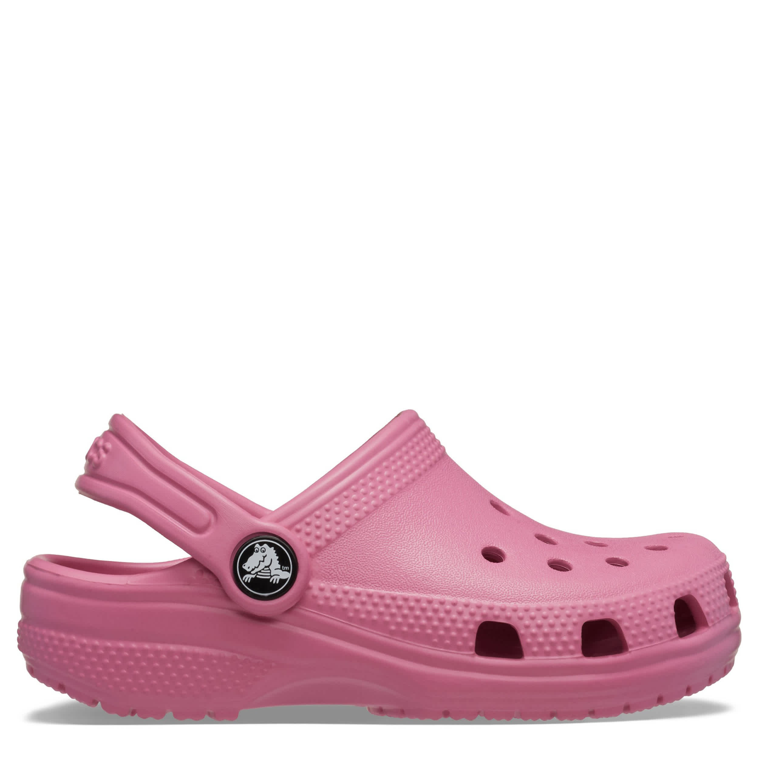 CROCS-GIRLS LITTLE-BIG KID CLASSIC CLOG-PINK & 