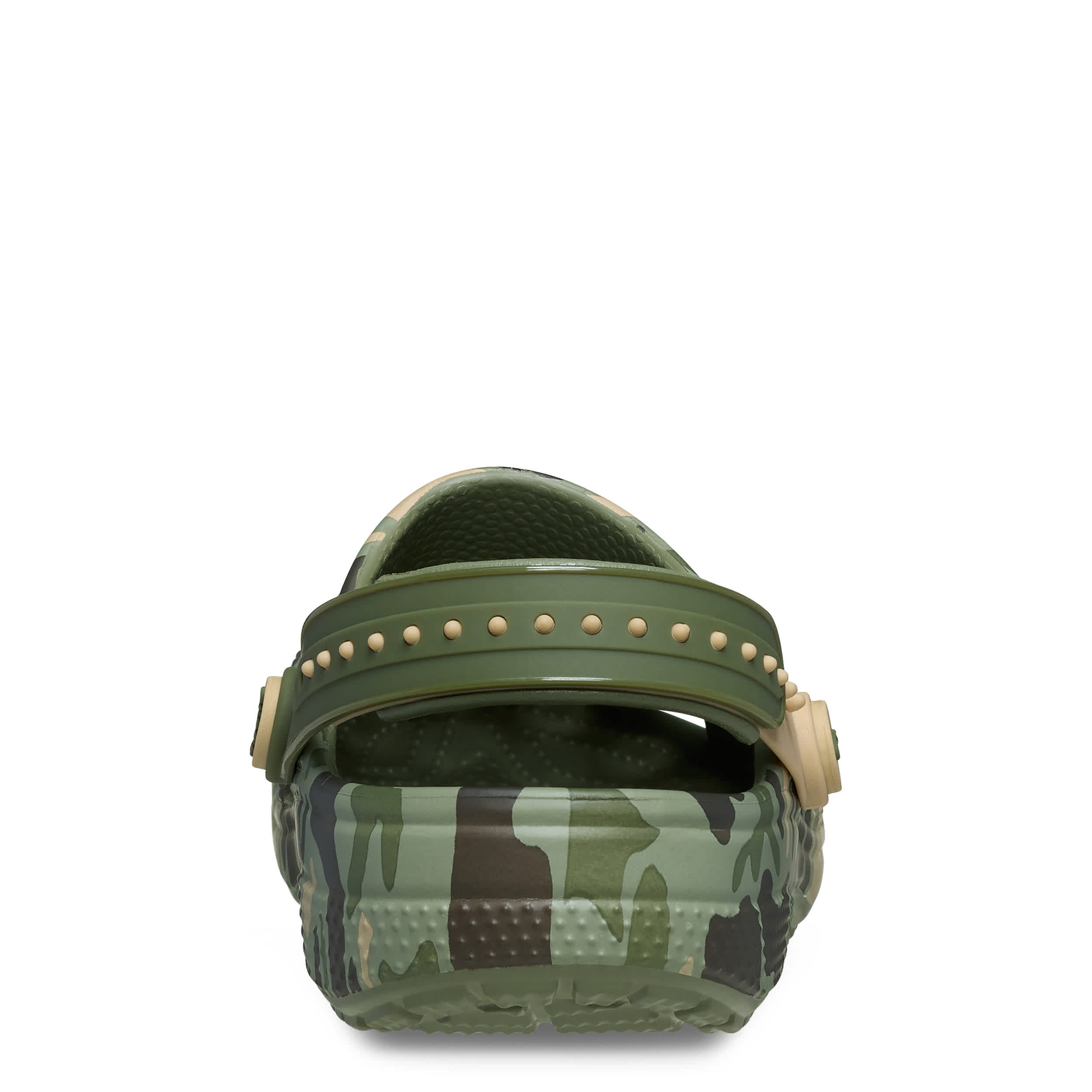 CROCS-BOYS LITTLE-BIG KID CLASSIC SNAPBACK STRAP CLOG-CAMO & 