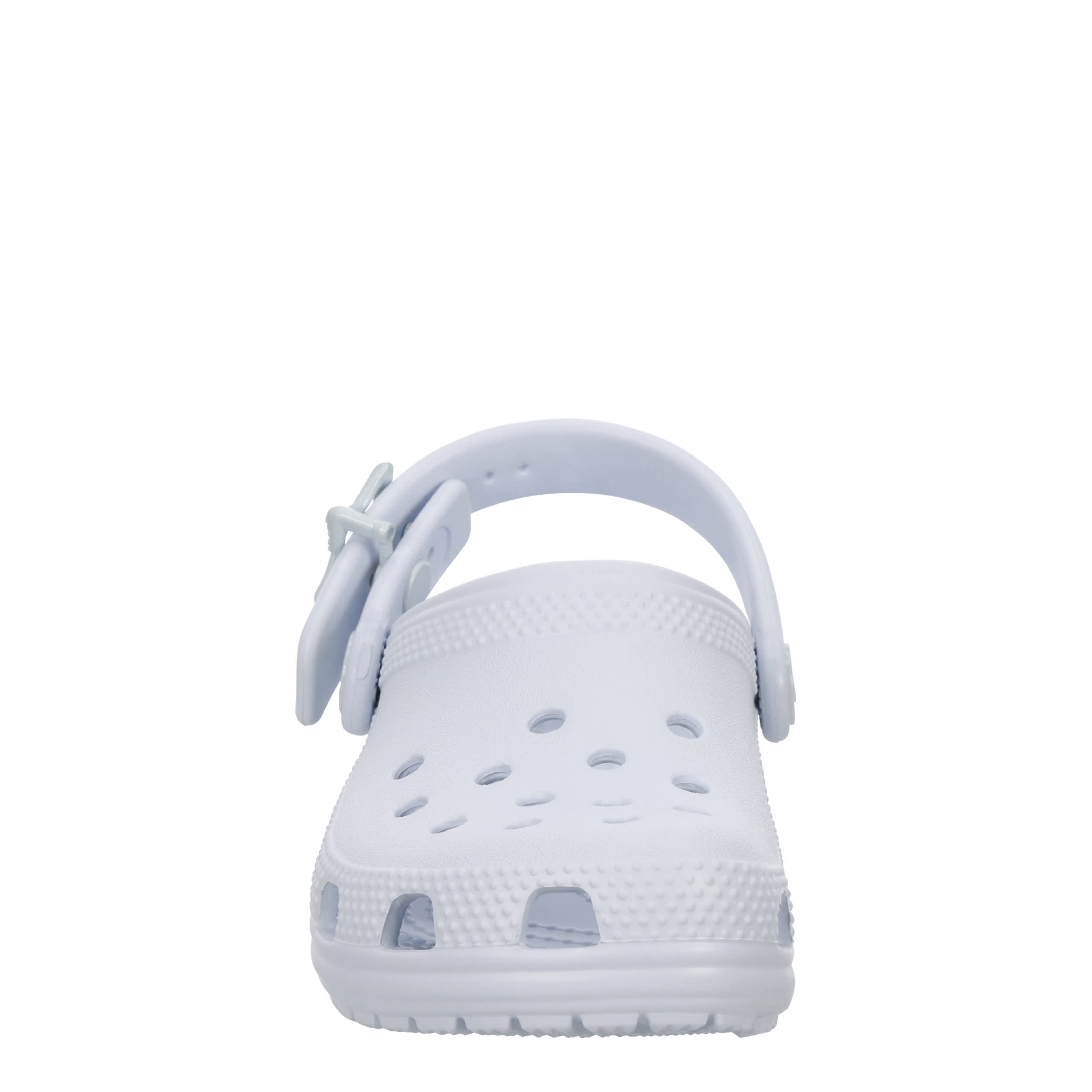 CROCS-GIRLS TODDLER CLASSIC BUCKLE CLOG-PALE BLUE & 